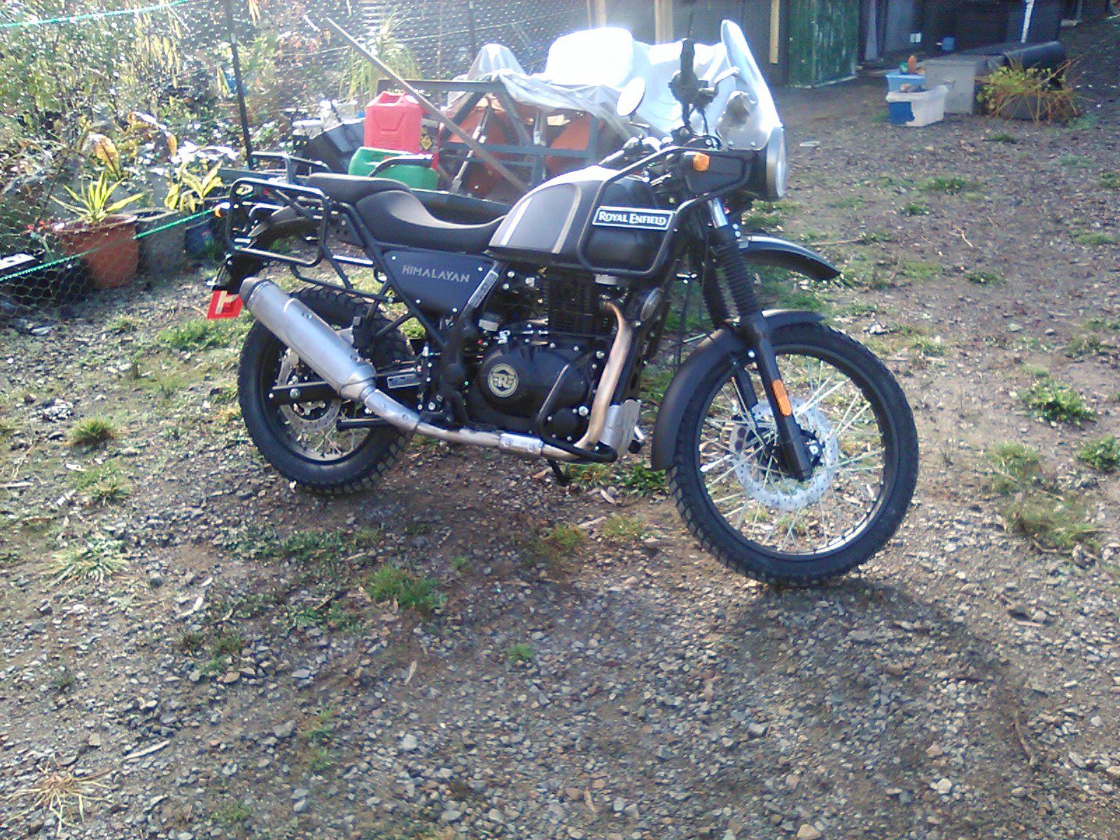 First Royal Enfield, first bike, first ride was a big morning