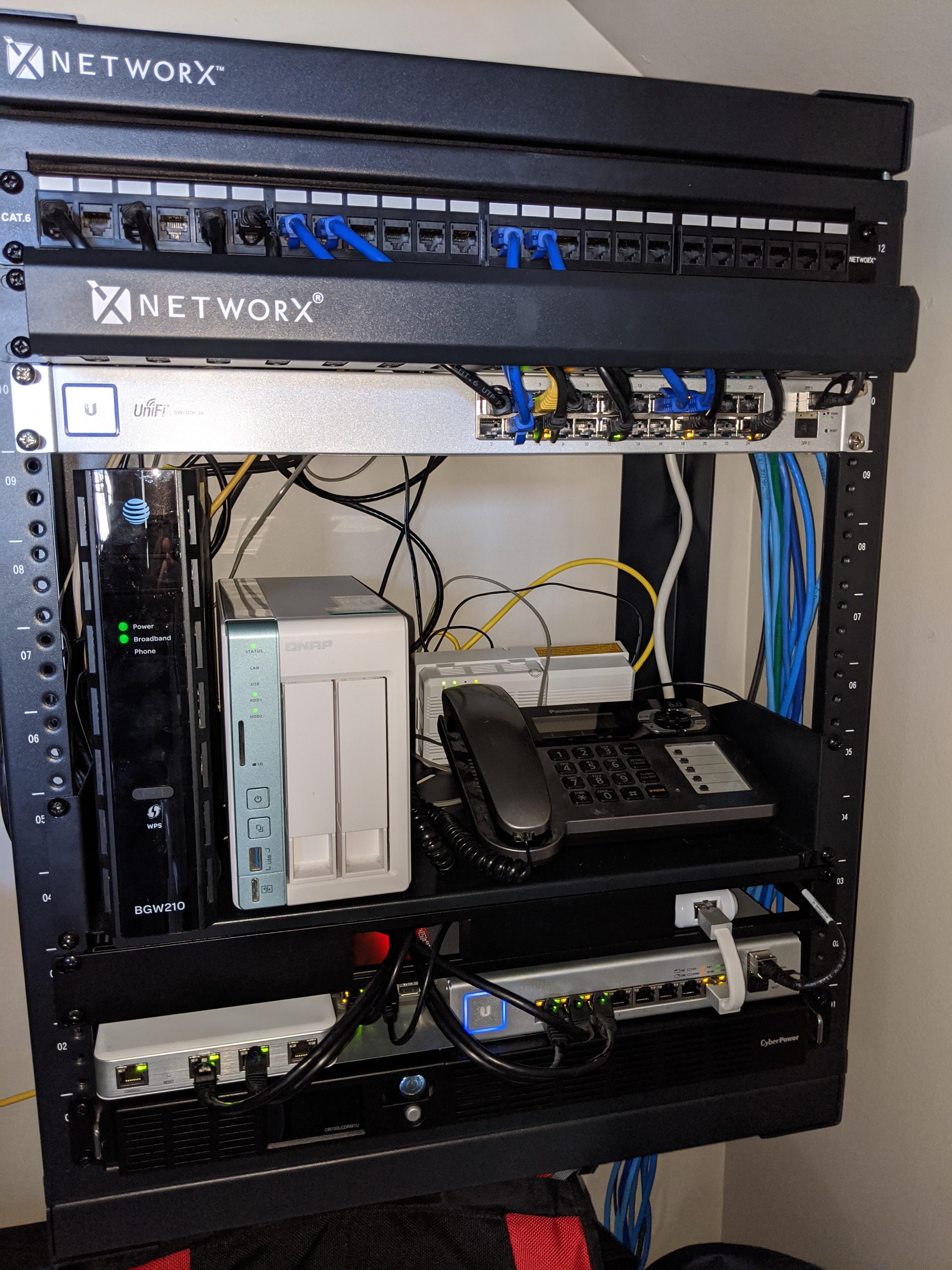 First-time home rack setup | Scrolller