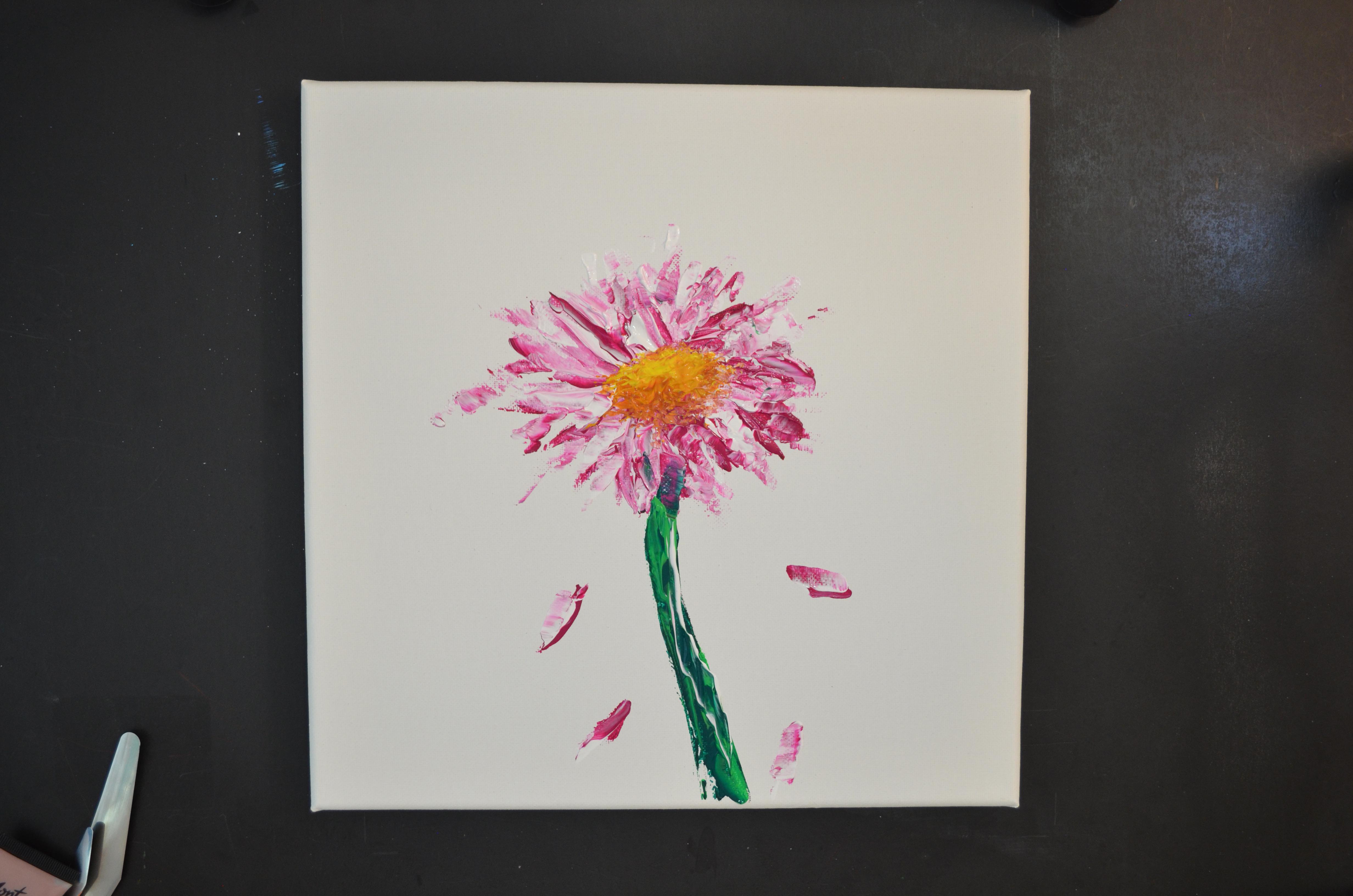 Flower Painting For Beginners How To Paint Flower EASY Painting