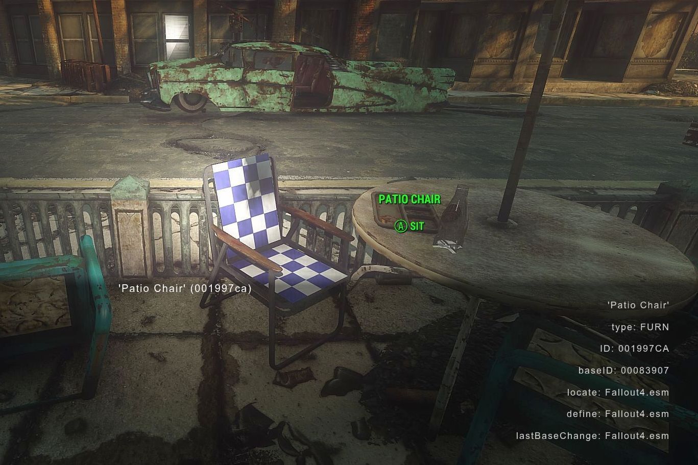 [FO4][Help] Hey, anyone recognize what mod this patio chair is from ...