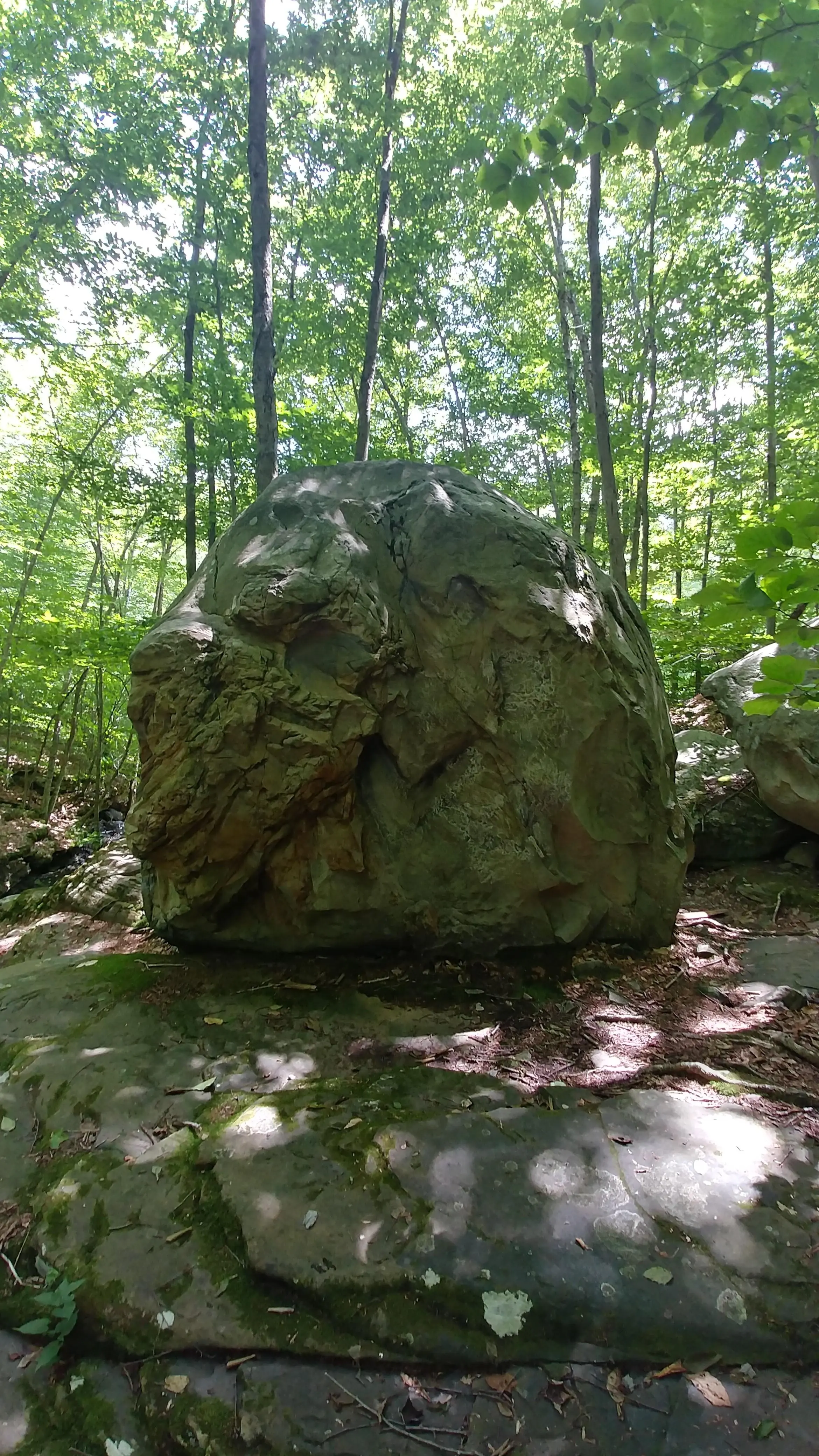 Scrolller Rocks Followed a random stream and got the pleasure of seeing this giant rock ...