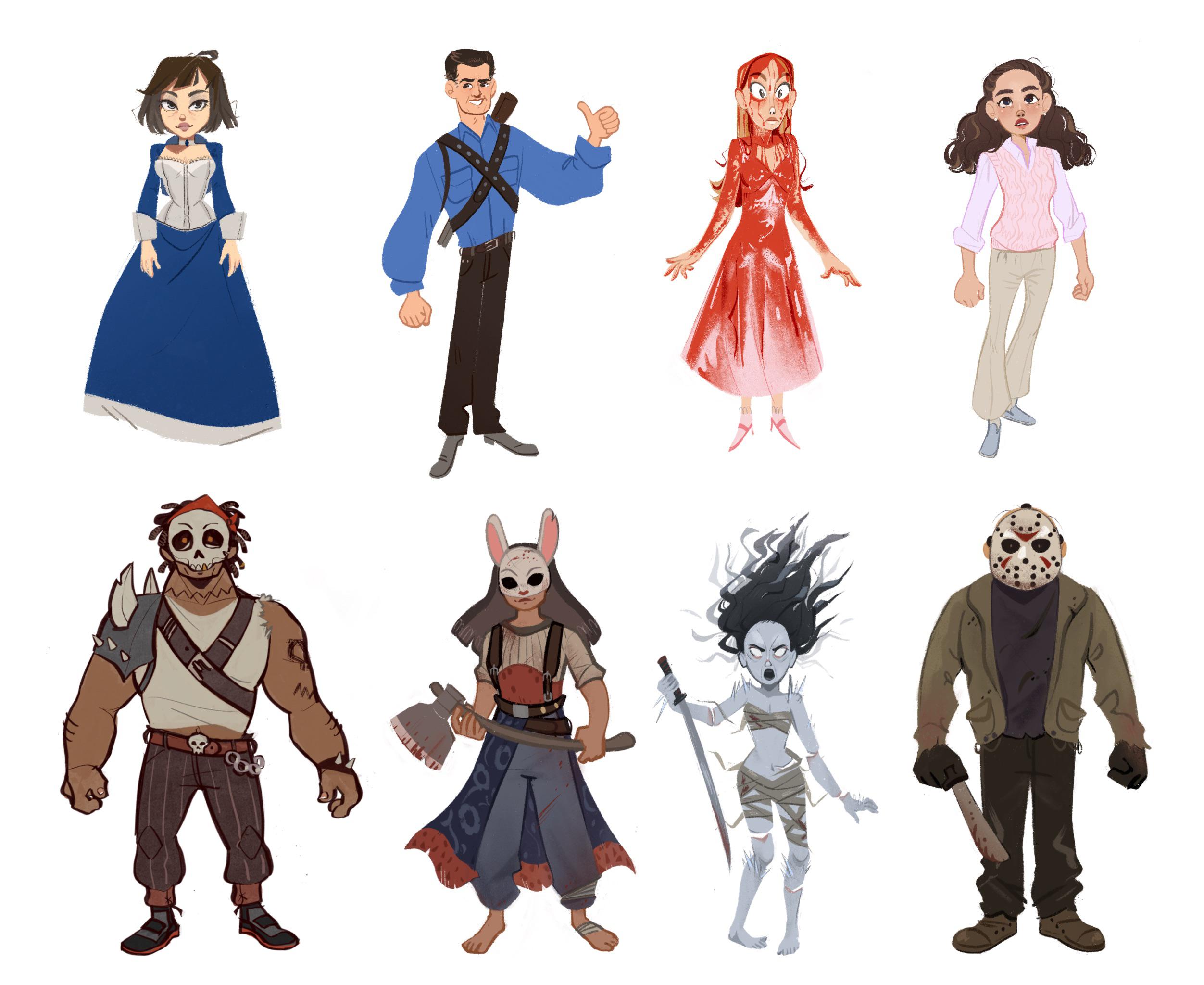 [For Hire] Full body, full color character commissions for $40. | Scrolller