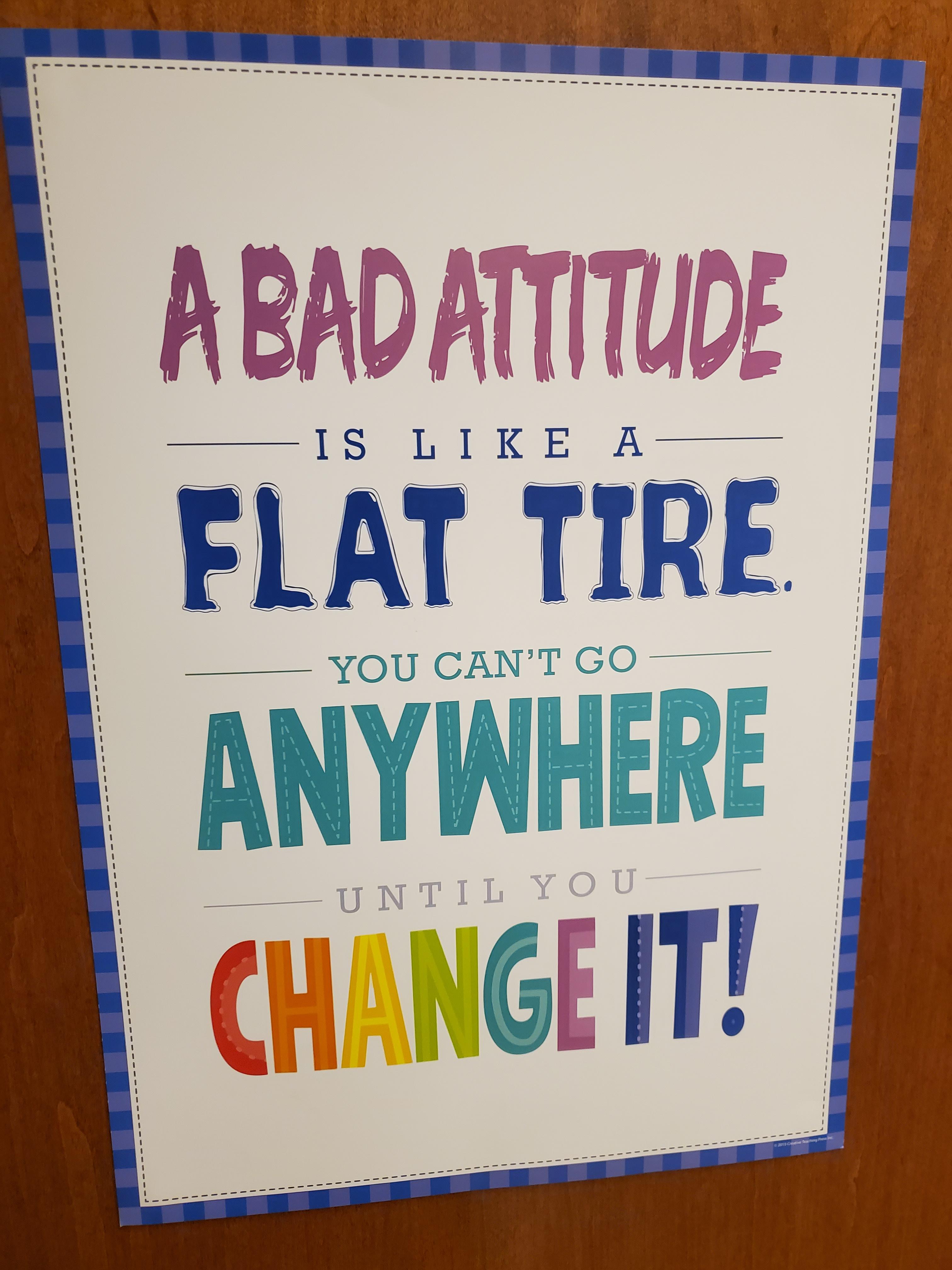 For hospital week they hung motivational posters up every 500 feet, and ...