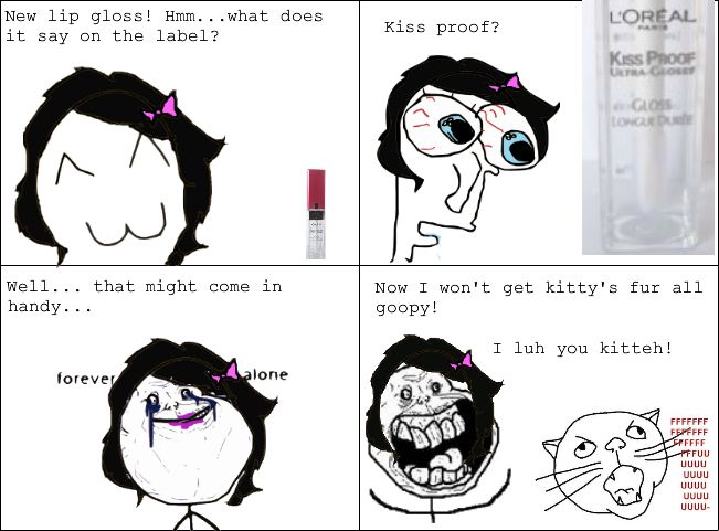 Forever Alone Derpette Scrolller