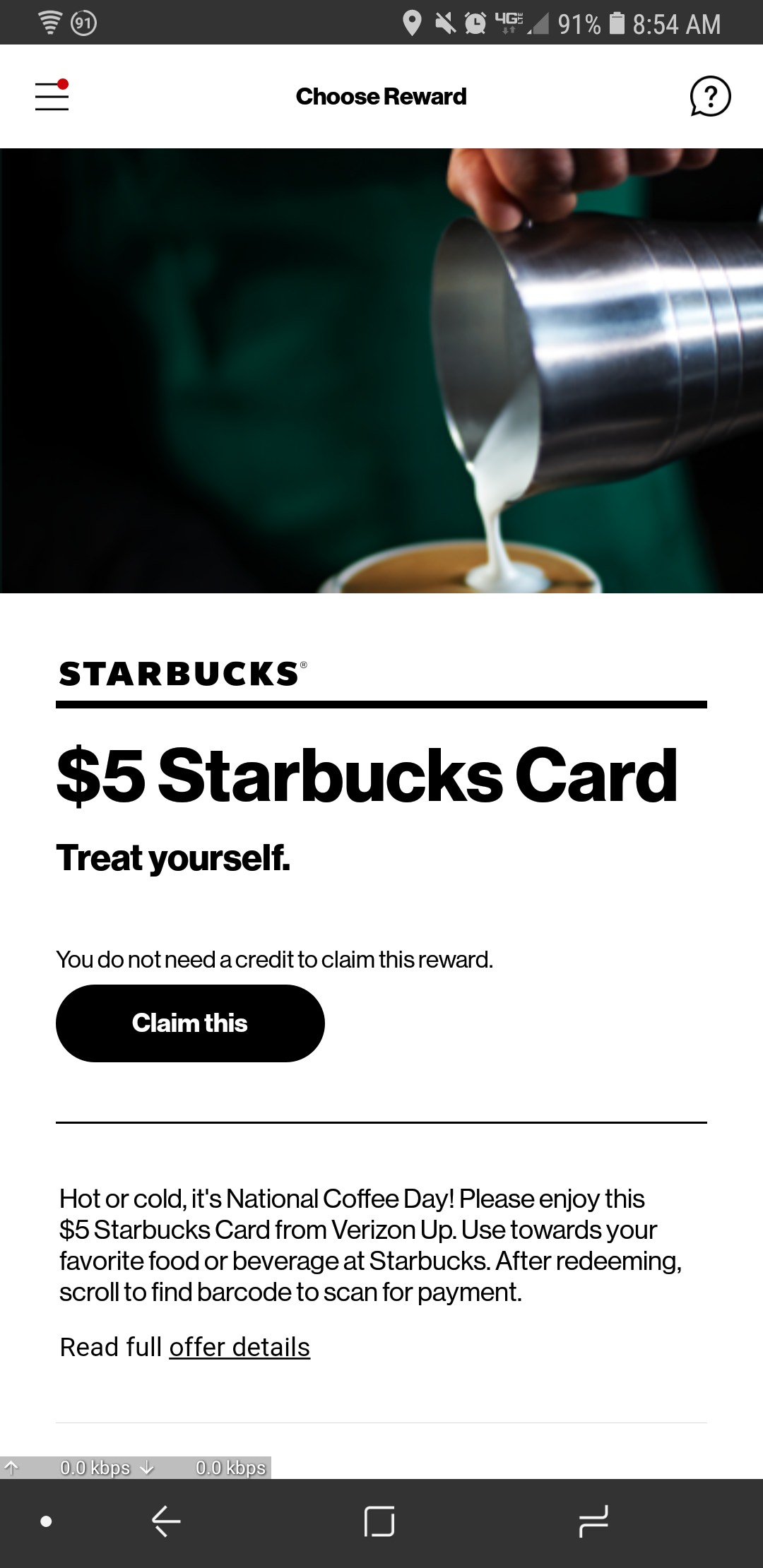 free-5-starbucks-gift-card-for-national-coffee-day-on-verizonup