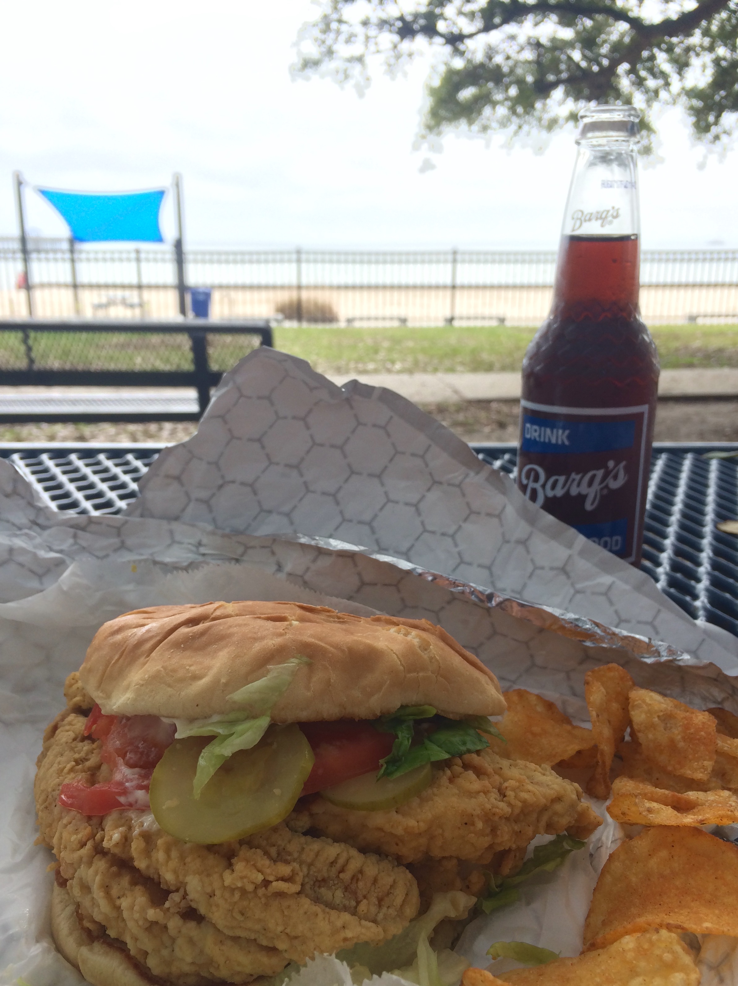 Fried Flounder Sandwich Scrolller