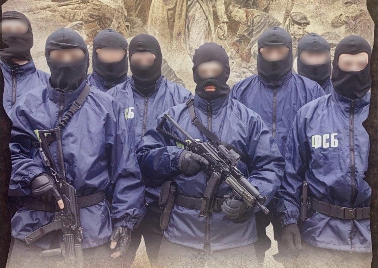 FSB Alpha Group pose for a photo, Russia | Scrolller