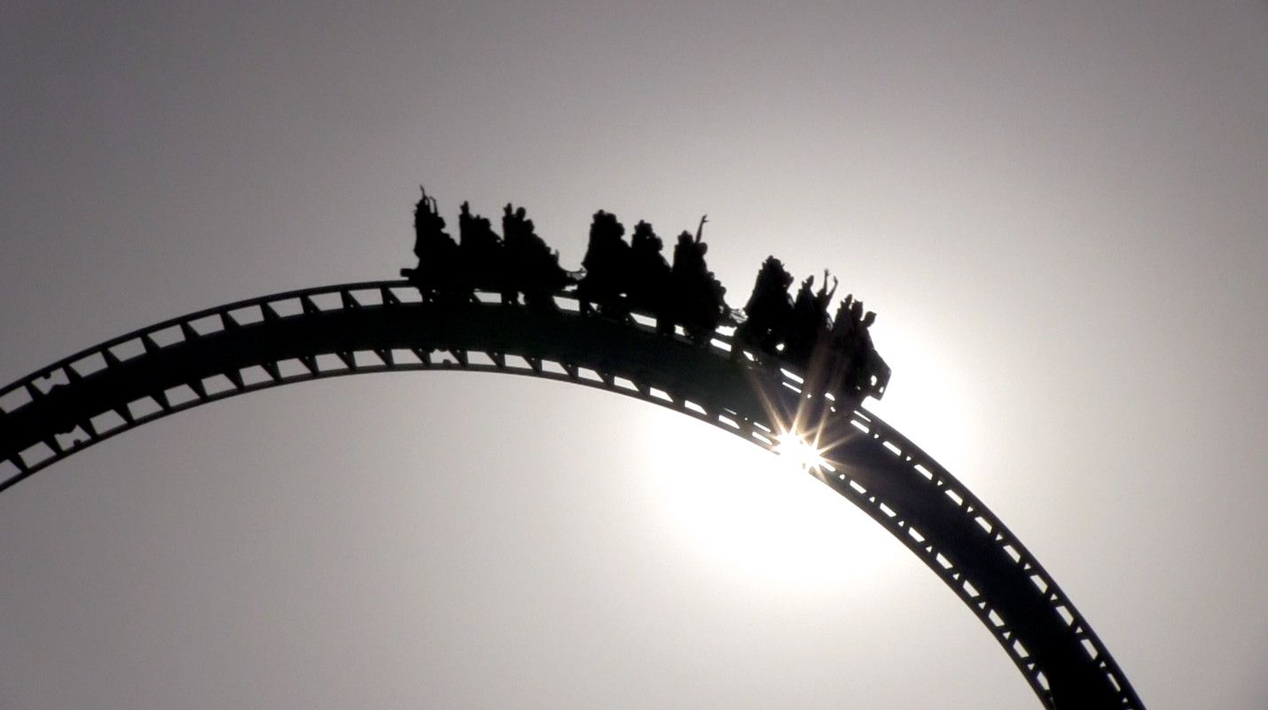 Full Throttle Top Hat Sunset Opening Day - Six Flags Magic Mountain ...