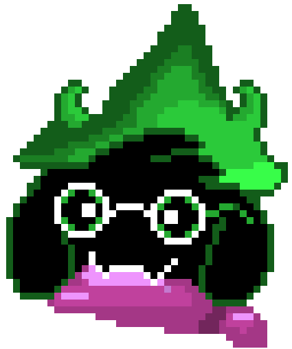 fully custom ralsei head which started off as a mkds emblem and now ...