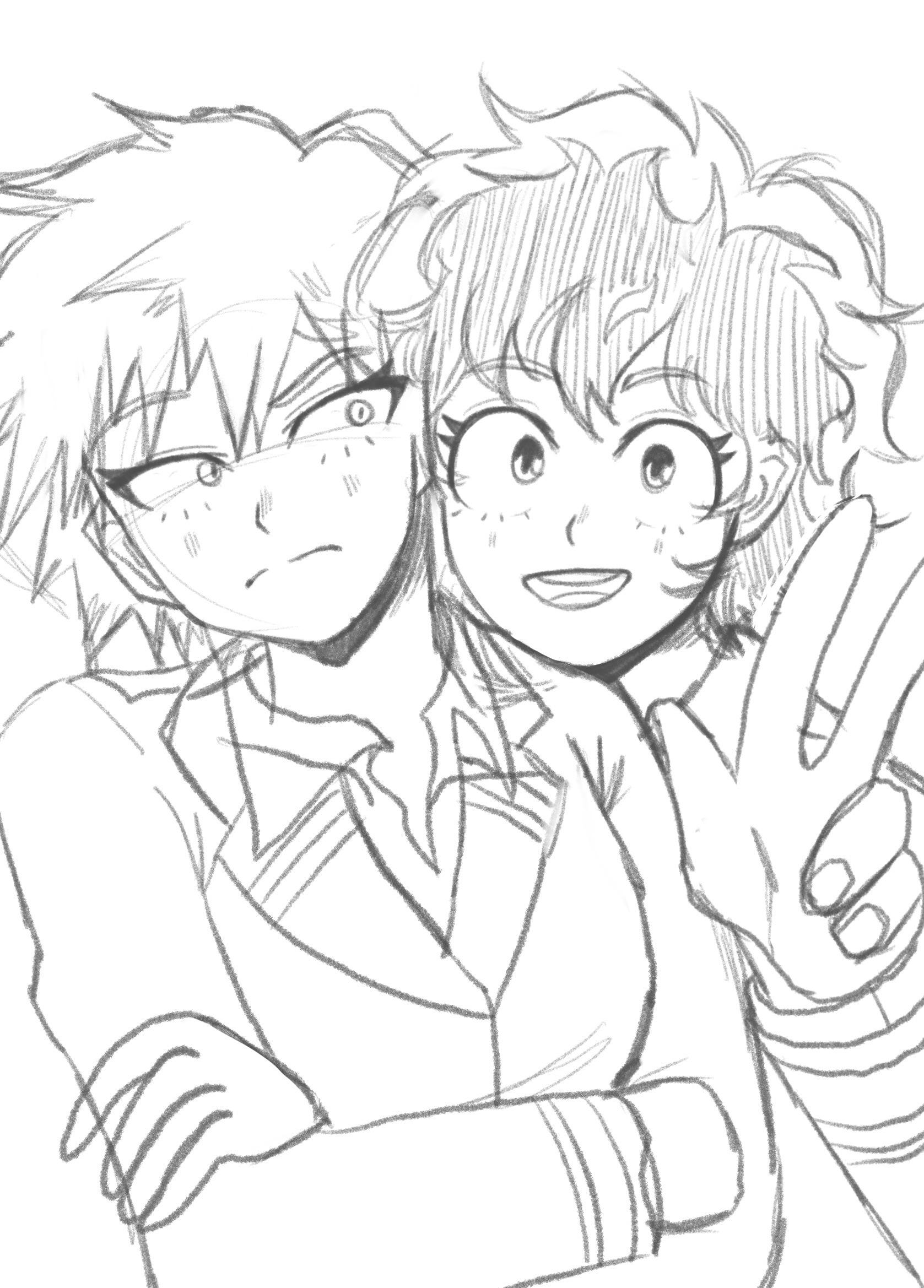 Genderbent bkdk I made 😛 | Scrolller