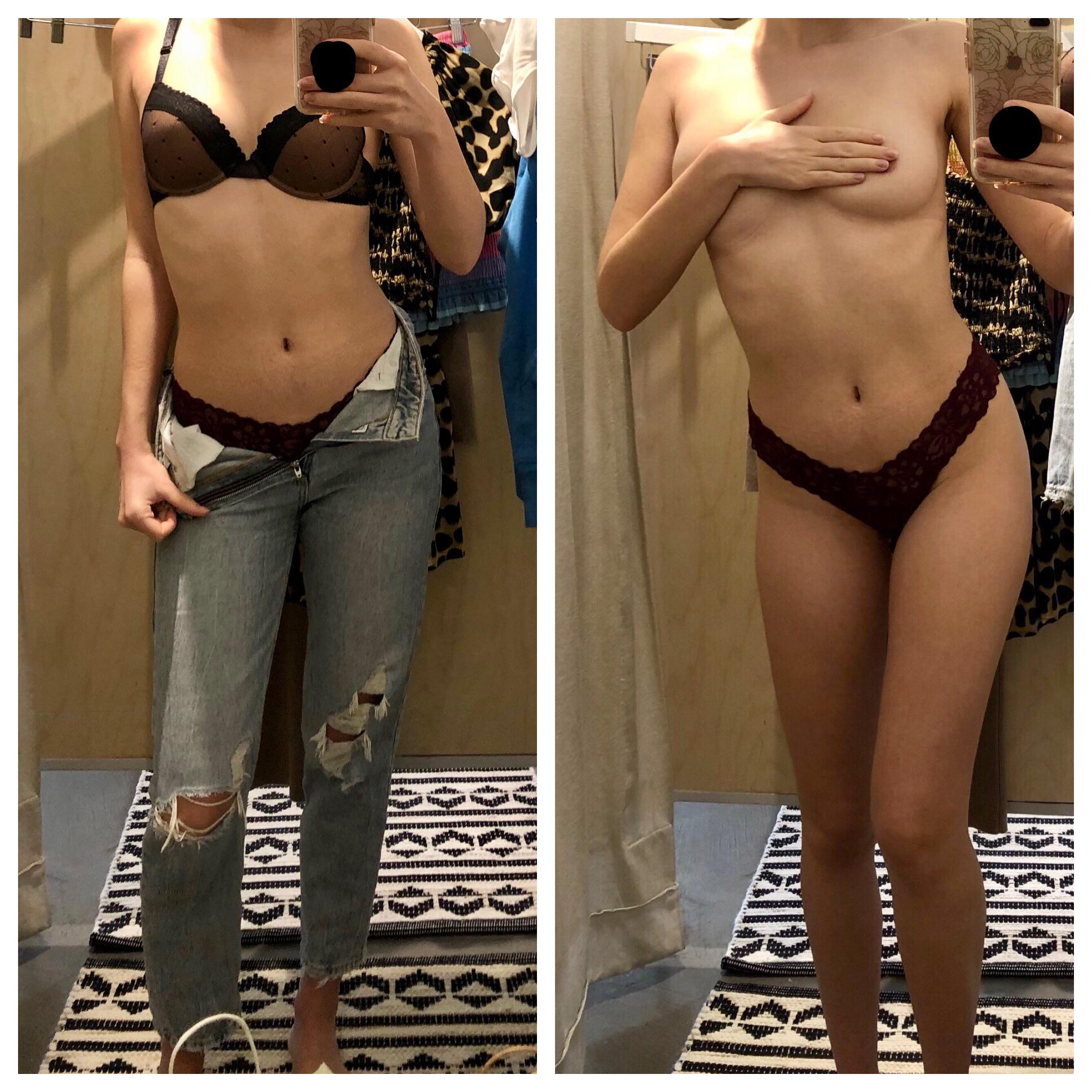 Getting Naked In The Fitting Room Scrolller