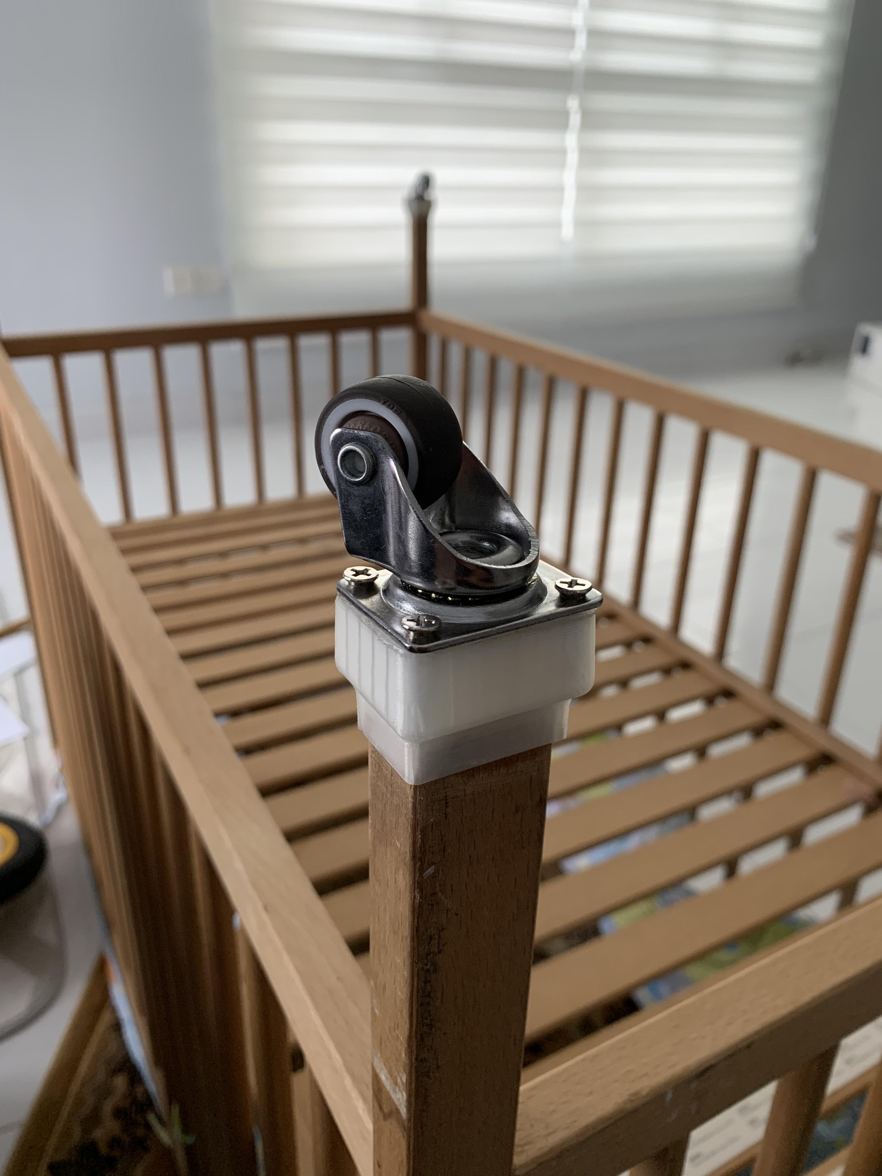 Given IKEA baby cot by my brother but my wife wanted baby cot with