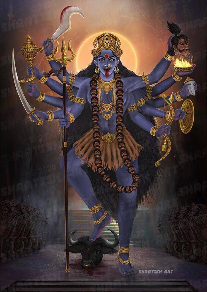 Goddess Kali — the destroyer of all evil forces | Scrolller