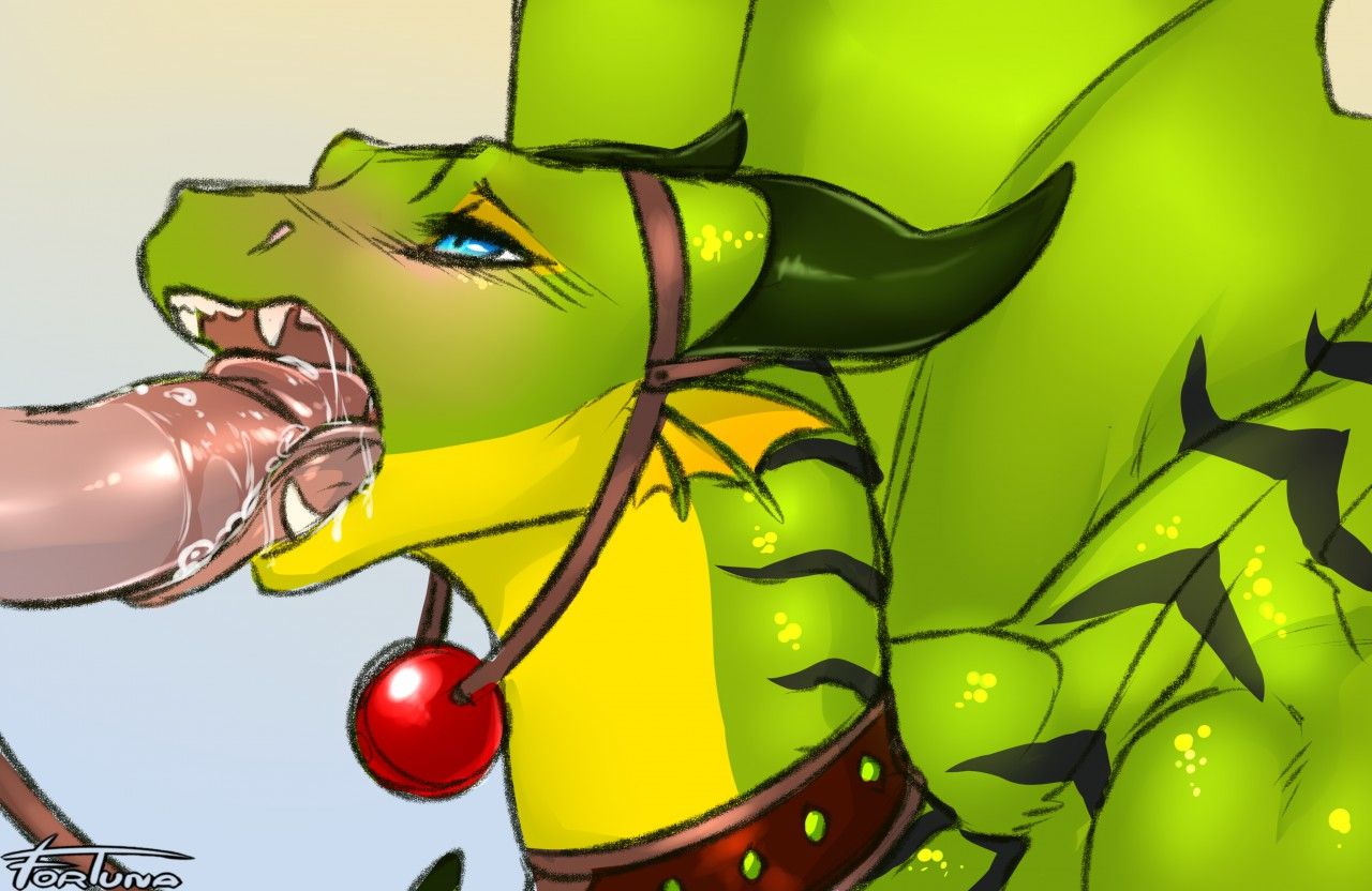 Angry dragon blow job