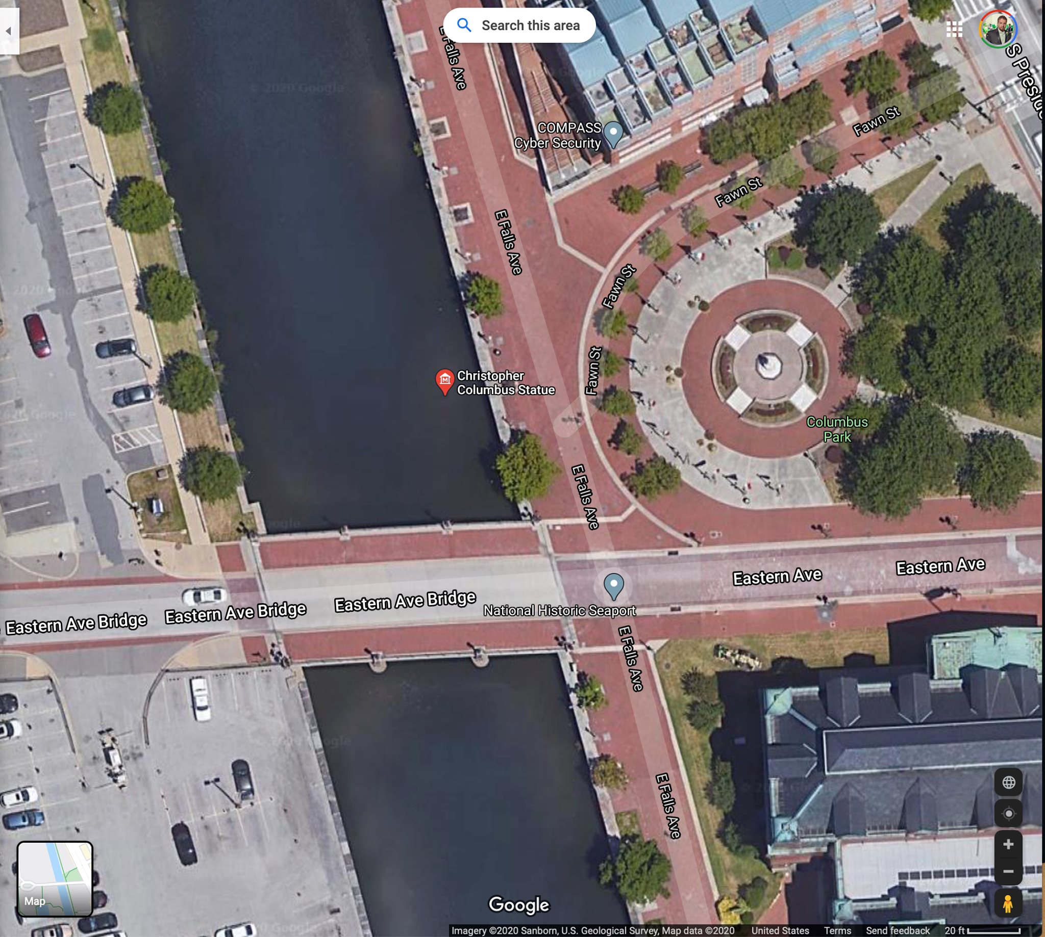 Google Maps now has Baltimore's Christopher Columbus statue pinned in ...