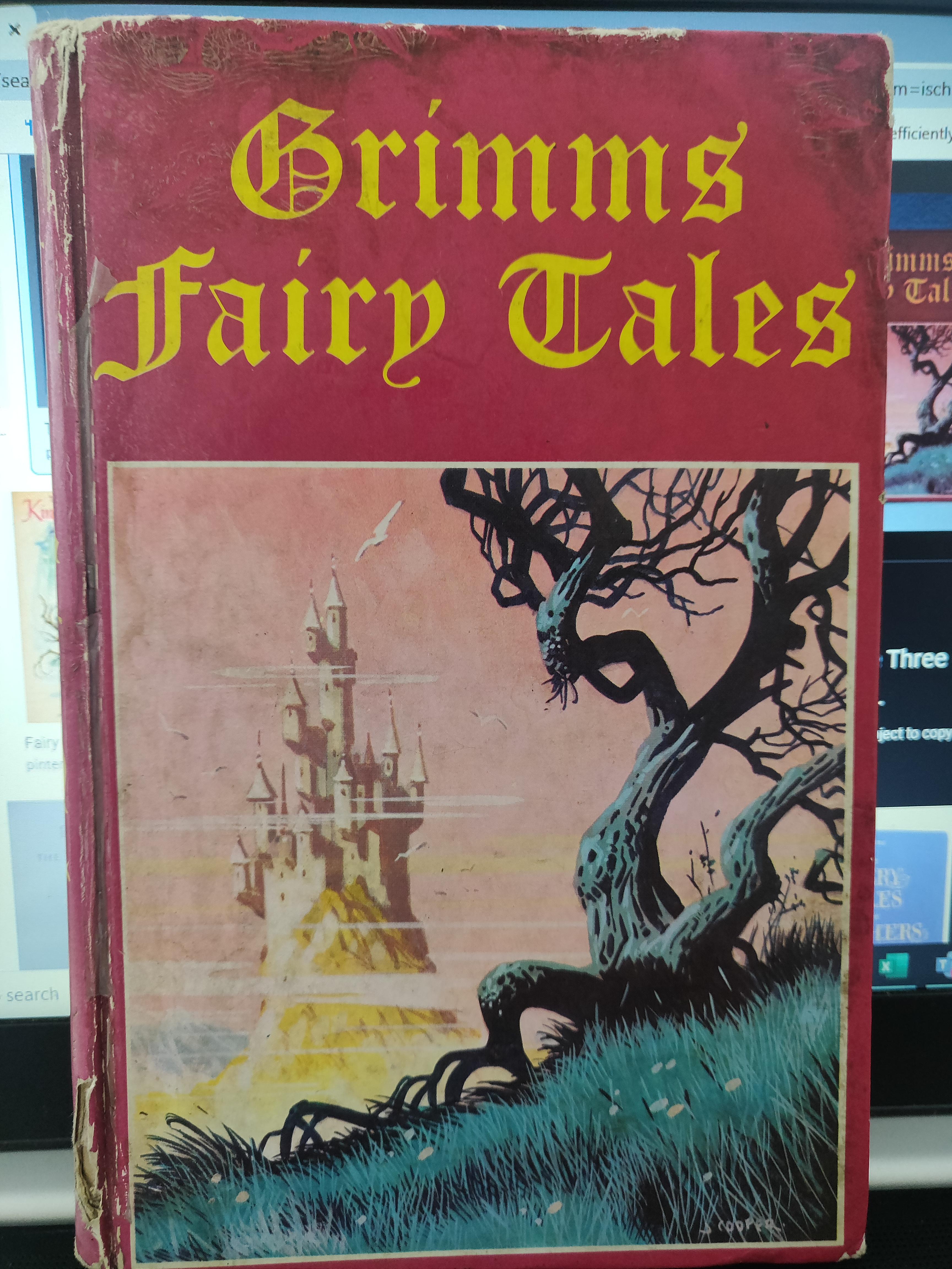 Grimm's fairy tales with illustration by John Cooper. Unable to figure