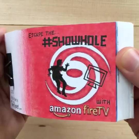 Handdrawn Showhole Flipbook advert [OC] | Scrolller