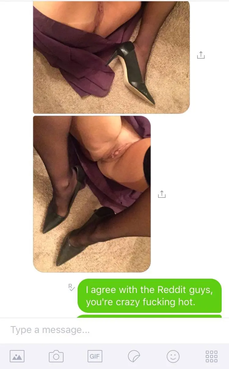 A mid-sexting Reddit shout out! (F) 46 (x-post)