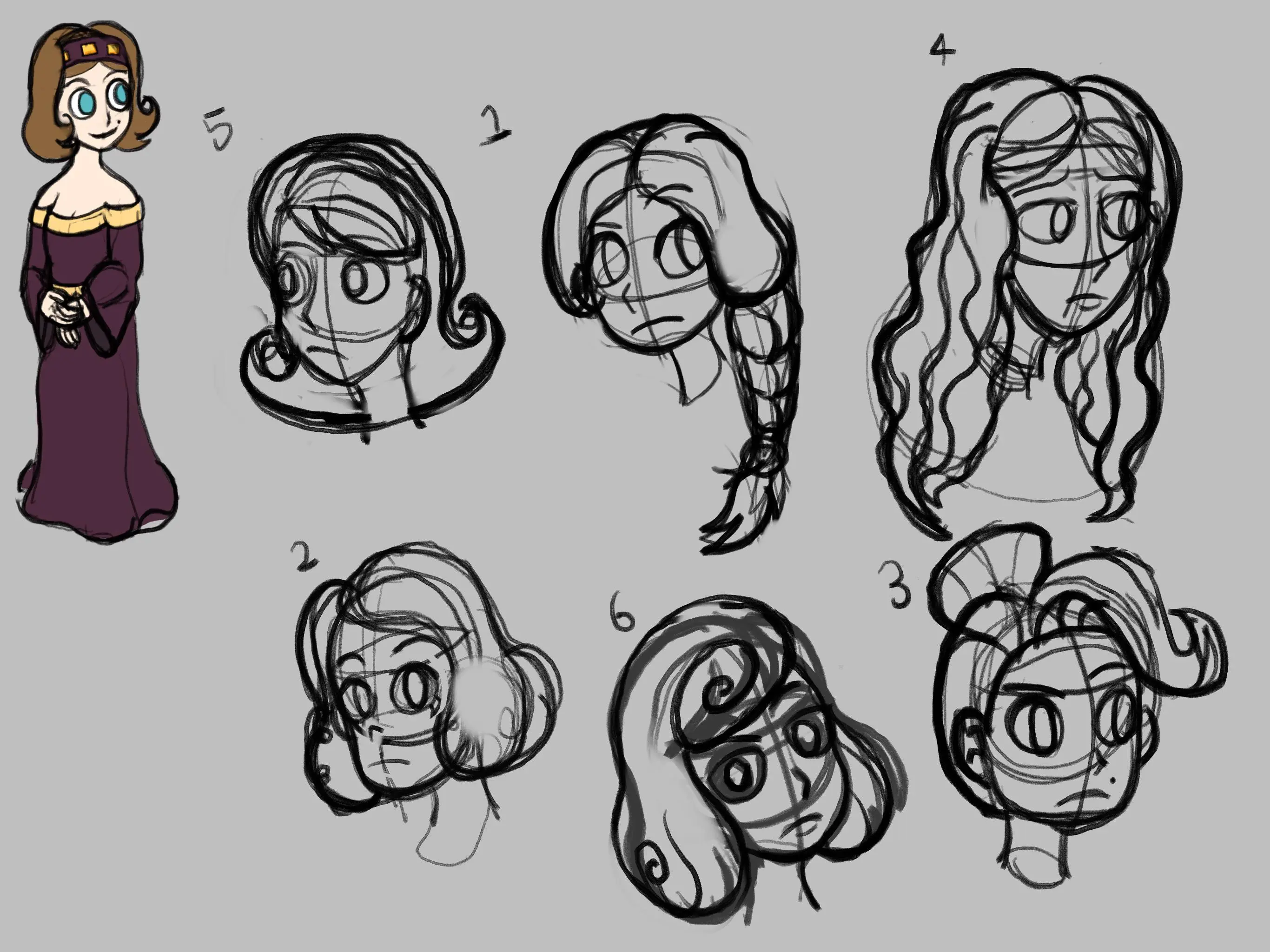 [Help] Rough head designs for a genteel troubadour/musician, any ...