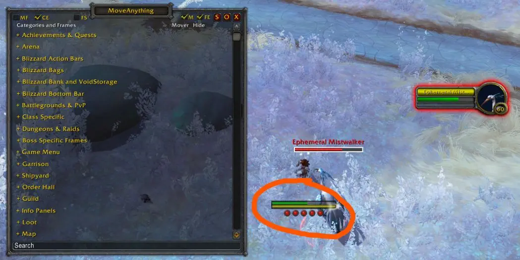 [Help] What is the name of the combo point bar in the middle of the ...