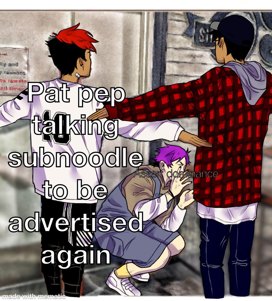 Here’s another meme don’t forget to assert dominance also watch patters ...