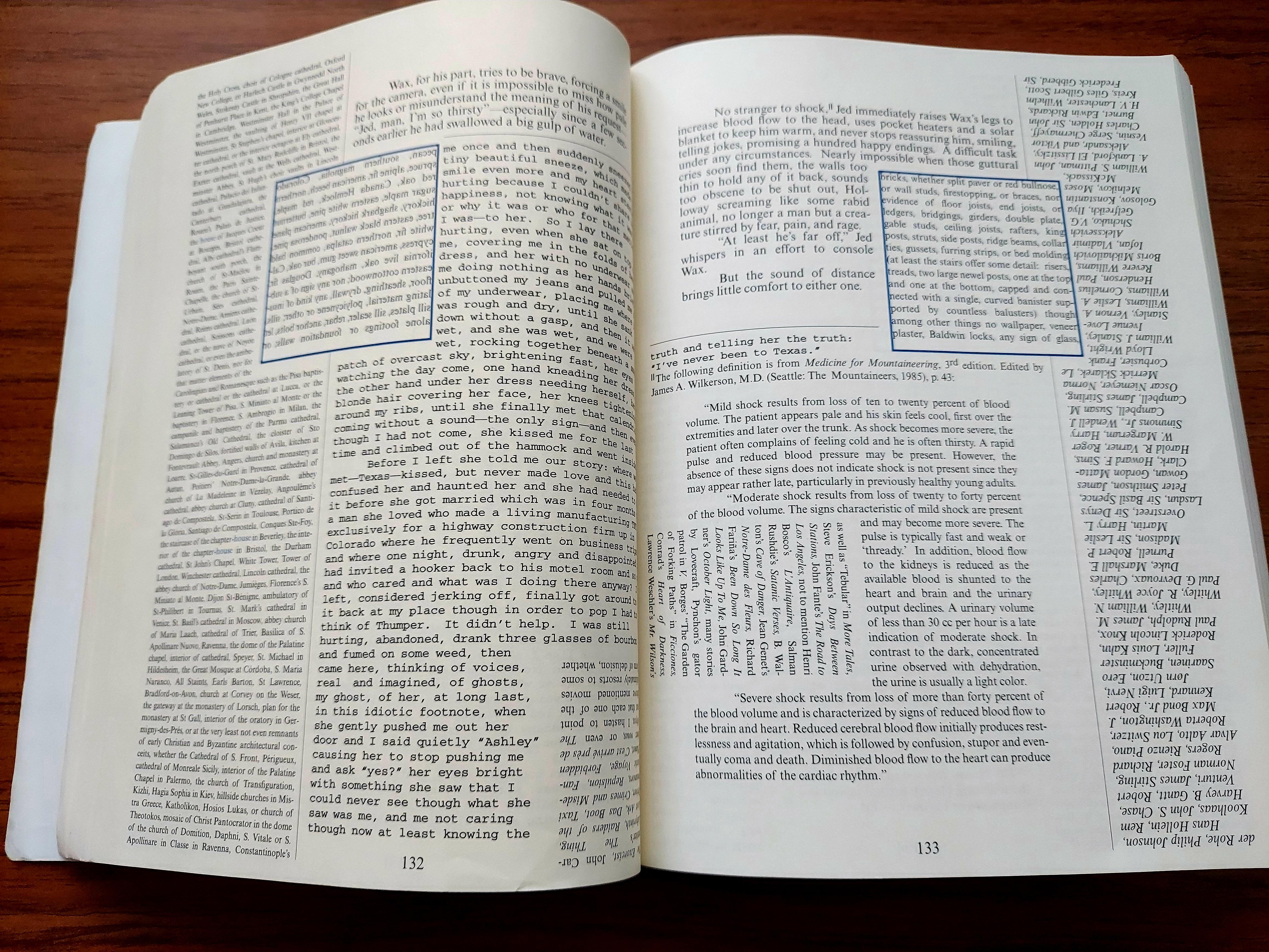 House of Leaves, the labyrinth chapter. | Scrolller