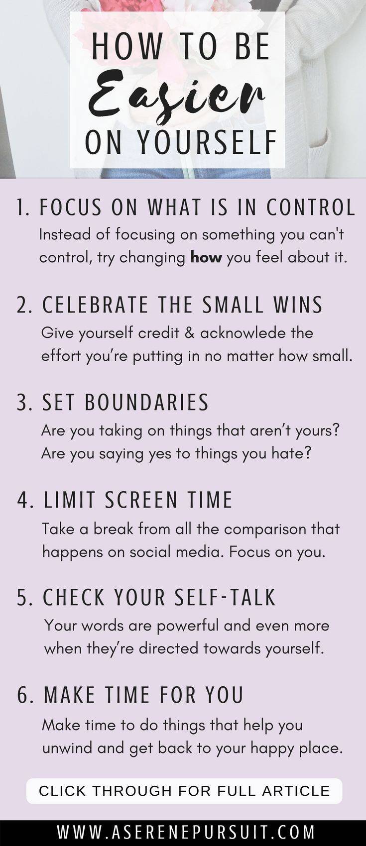 How To Be Easier On Yourself