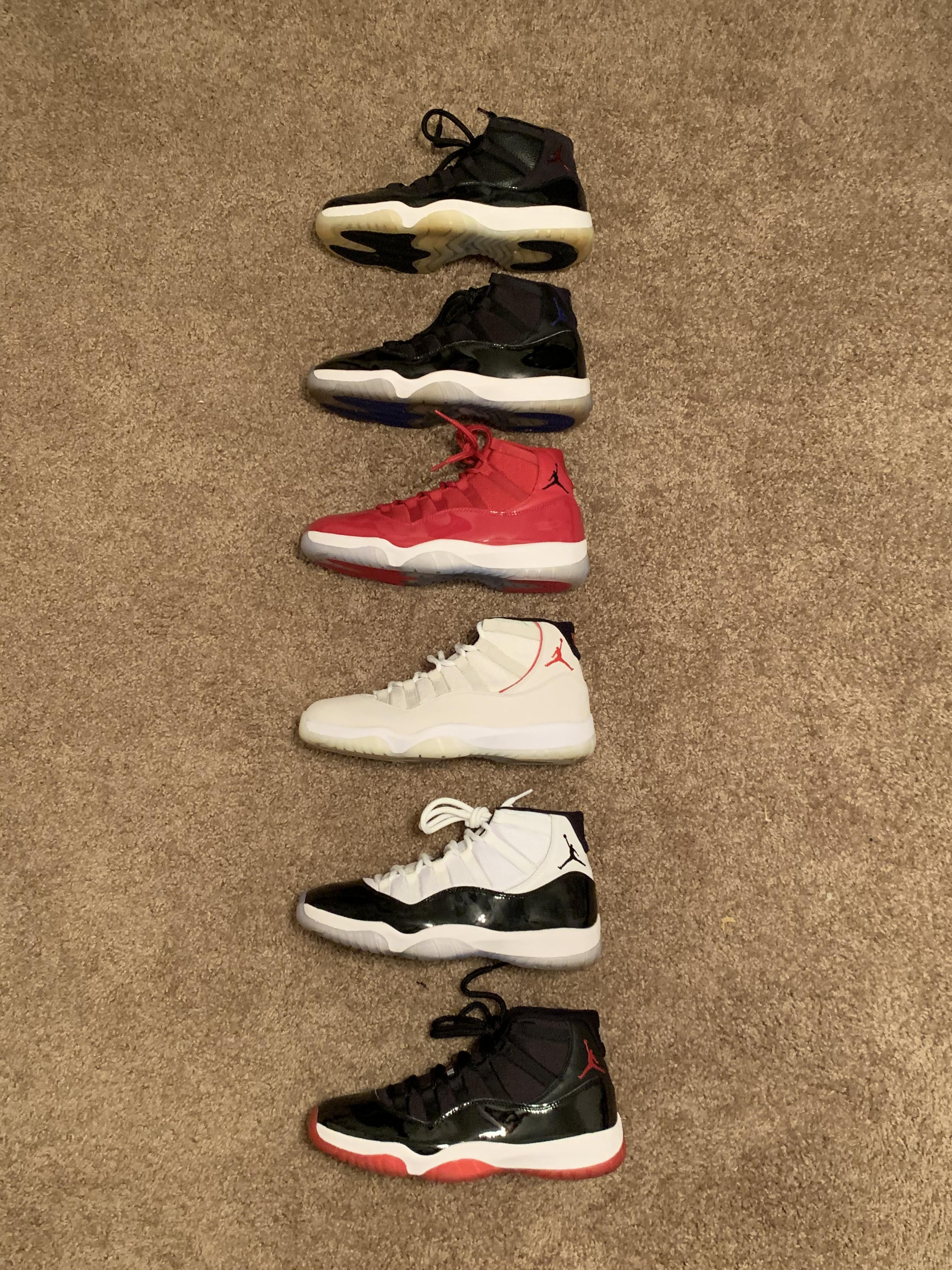 How to get rid of the yellowing at the bottom of the Jordan 11? As you