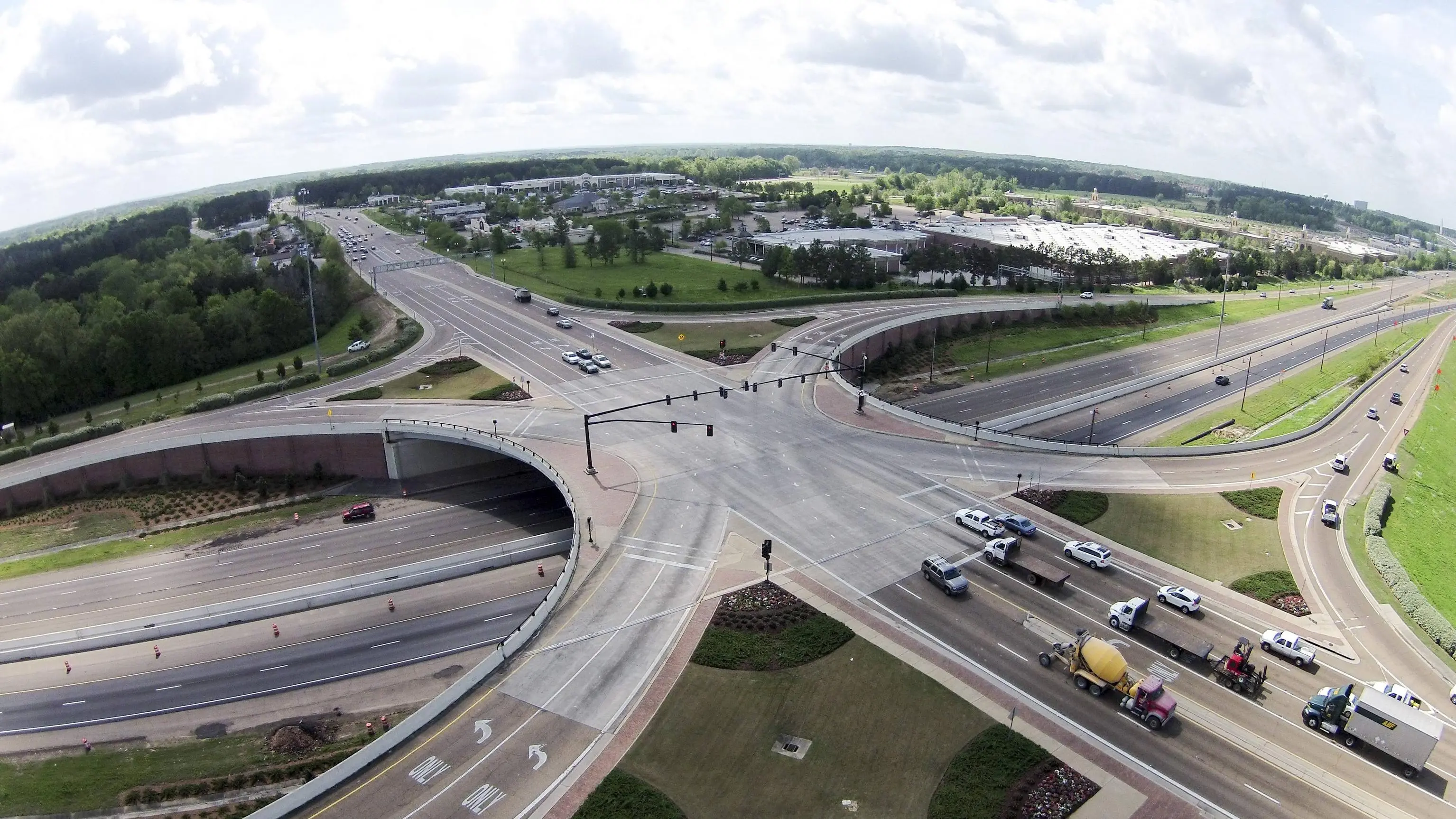 Split Interchange Discover more like InfrastructurePorn: I-55 Split Diamond Interchange ...