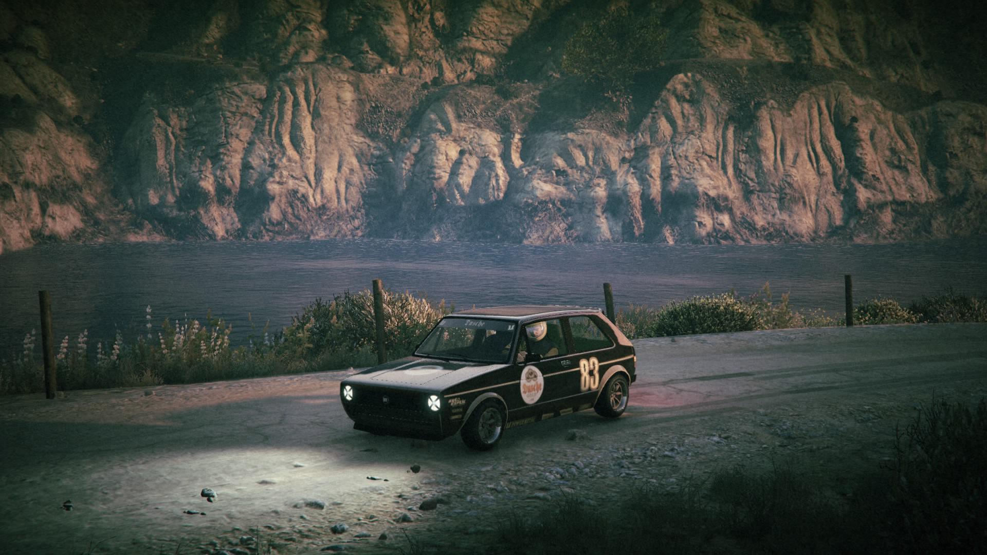 Dusche Rally I decided I would make a 1970s themed rally photo because I spent 960k ...