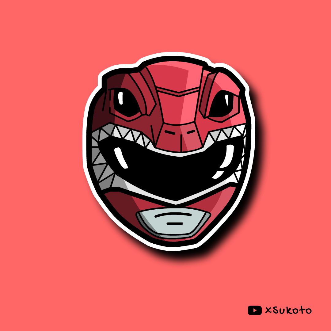 I drew the Red Power Ranger | Scrolller