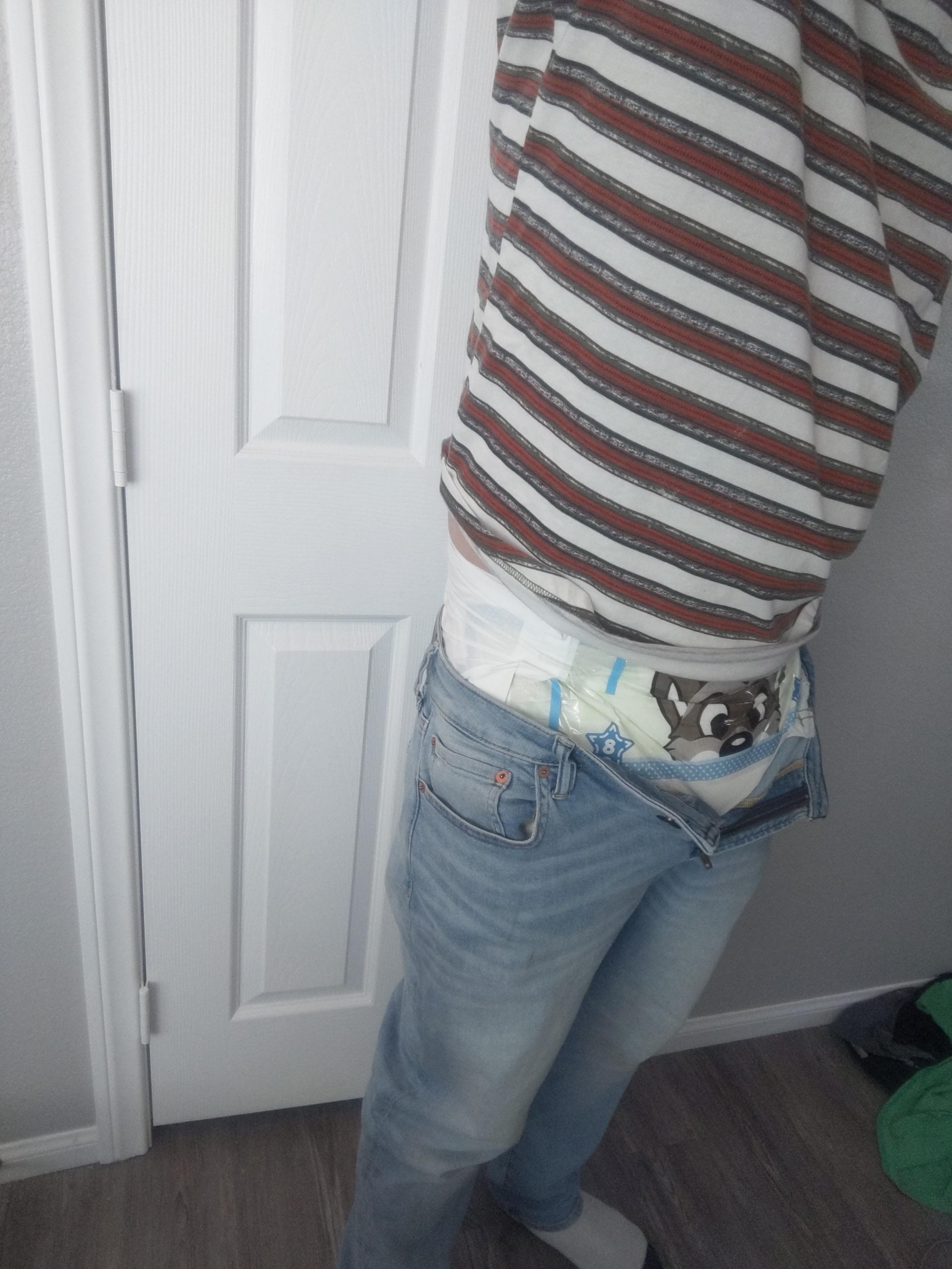 PeekABUs fit so well under clothes. Wore this around target today with