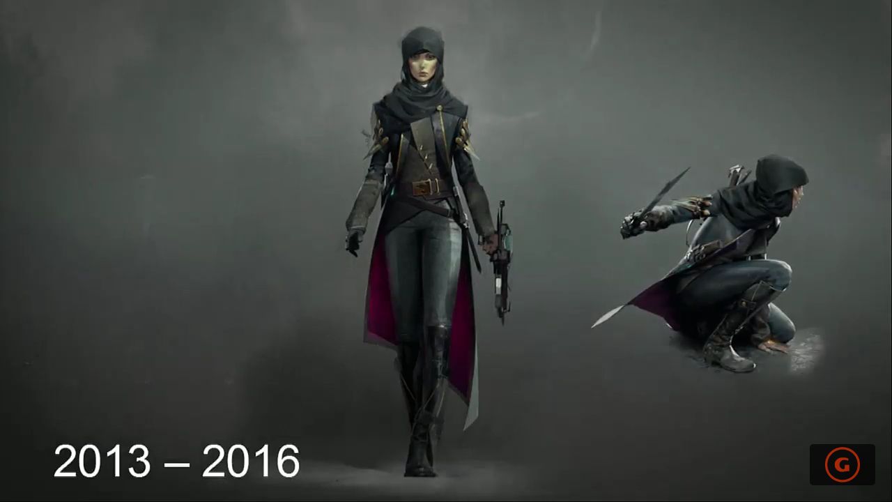 Early concept art of Emily from Dishonored 2 | Scrolller