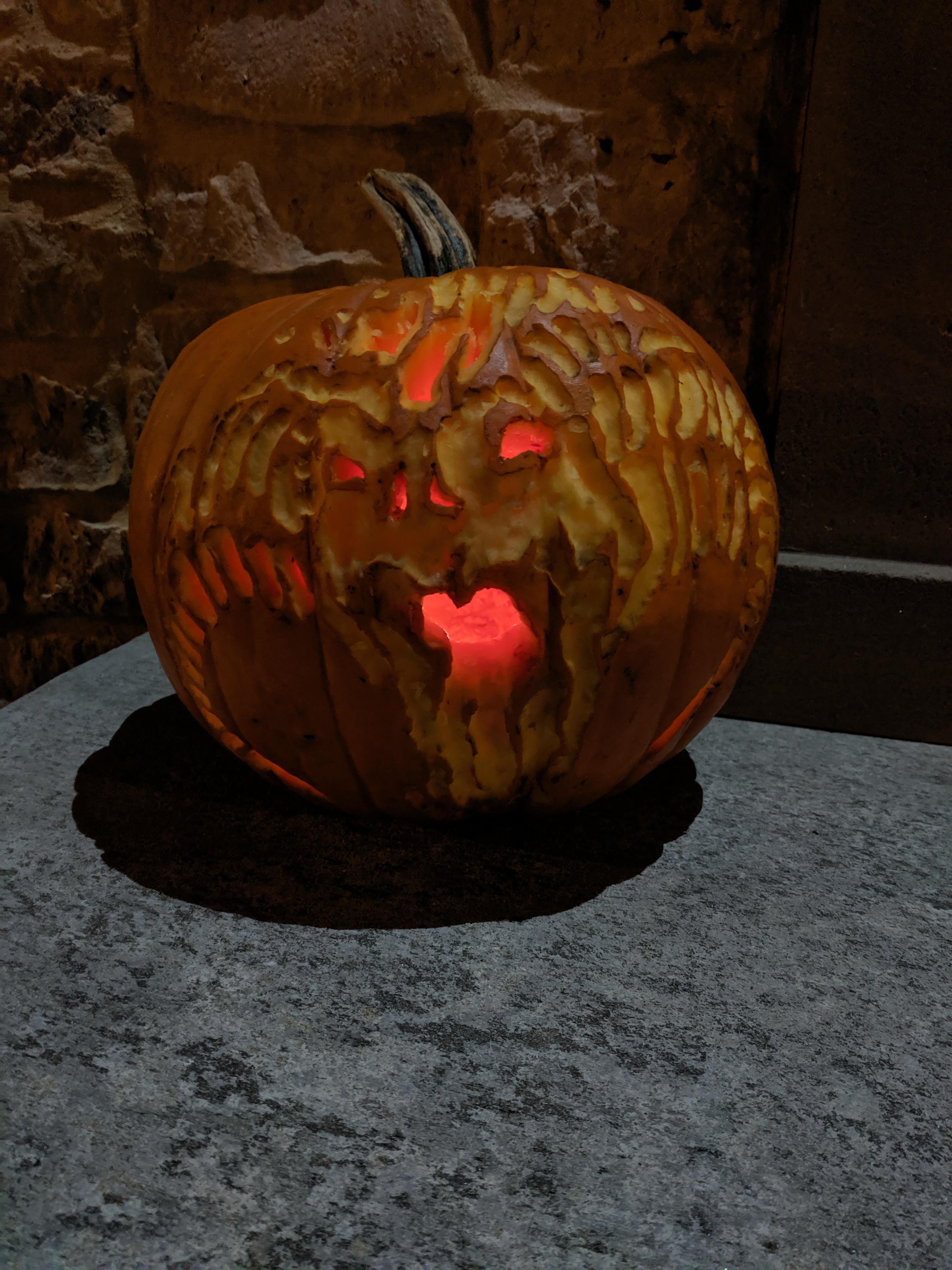 I tried to carve a balrog for Halloween! | Scrolller