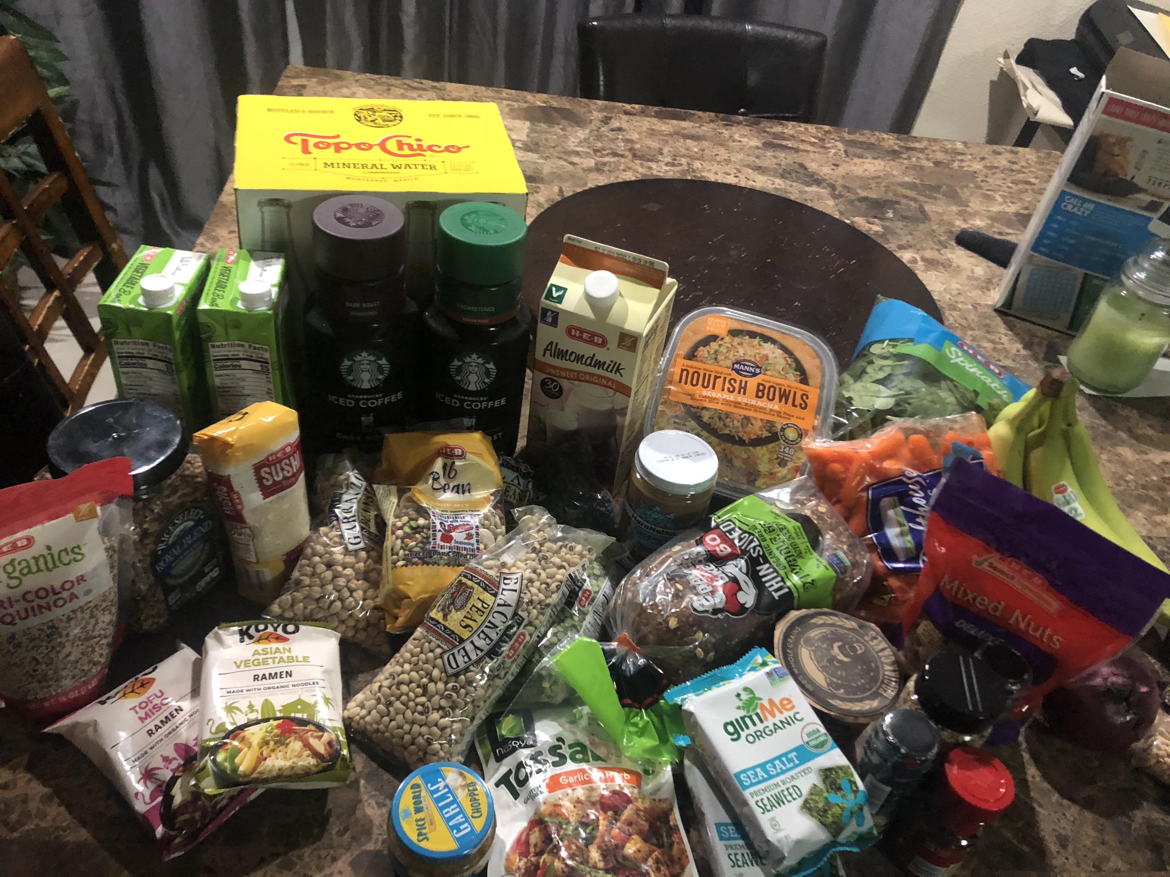 I went grocery shopping today and just now realized I didn’t buy any animal products 🙊 Scrolller