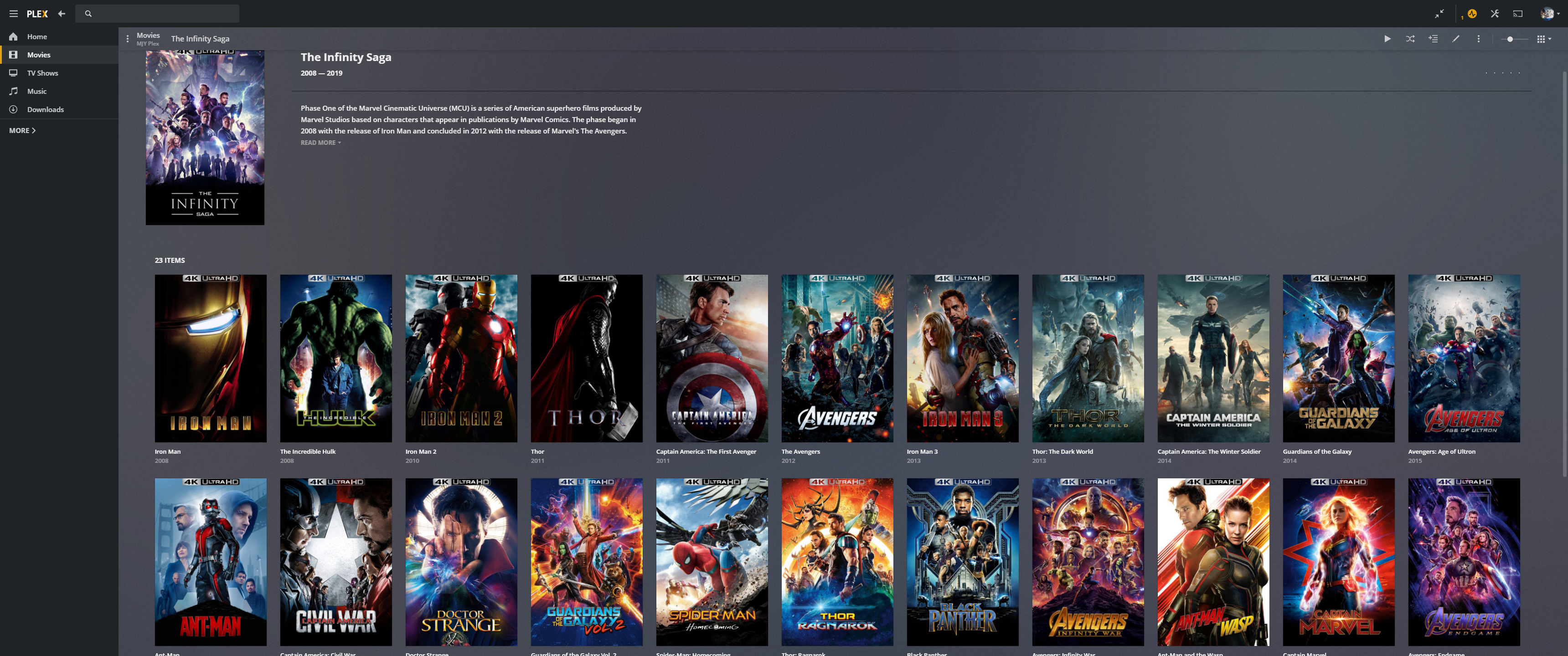 I went through my entire library and created custom poster art for all ...