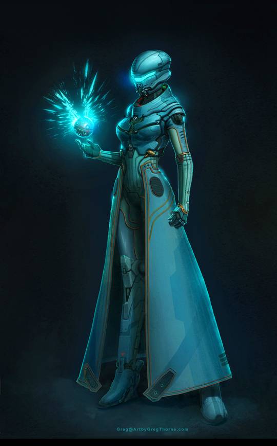 Ice Mage by Greg Thorne