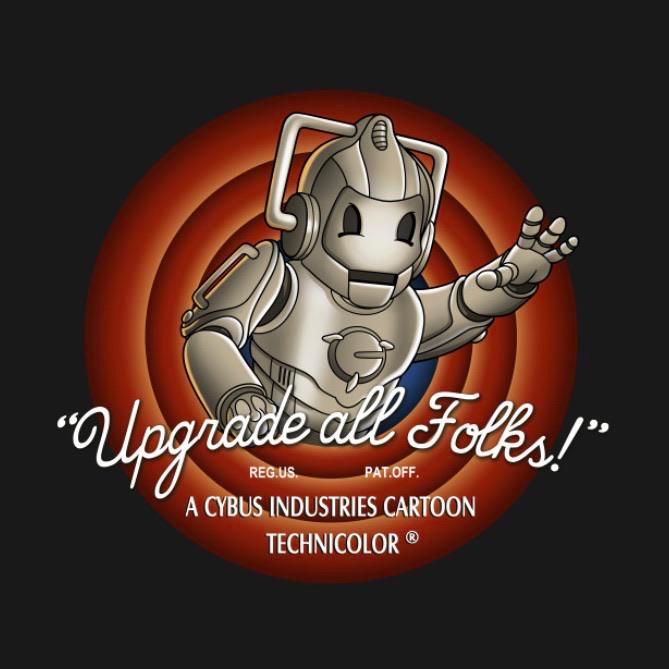 If cartoons were made by cybermen Scrolller