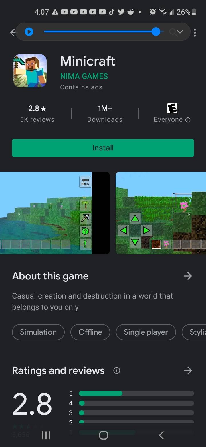 I'm back with your minecraft clone fix | Scrolller