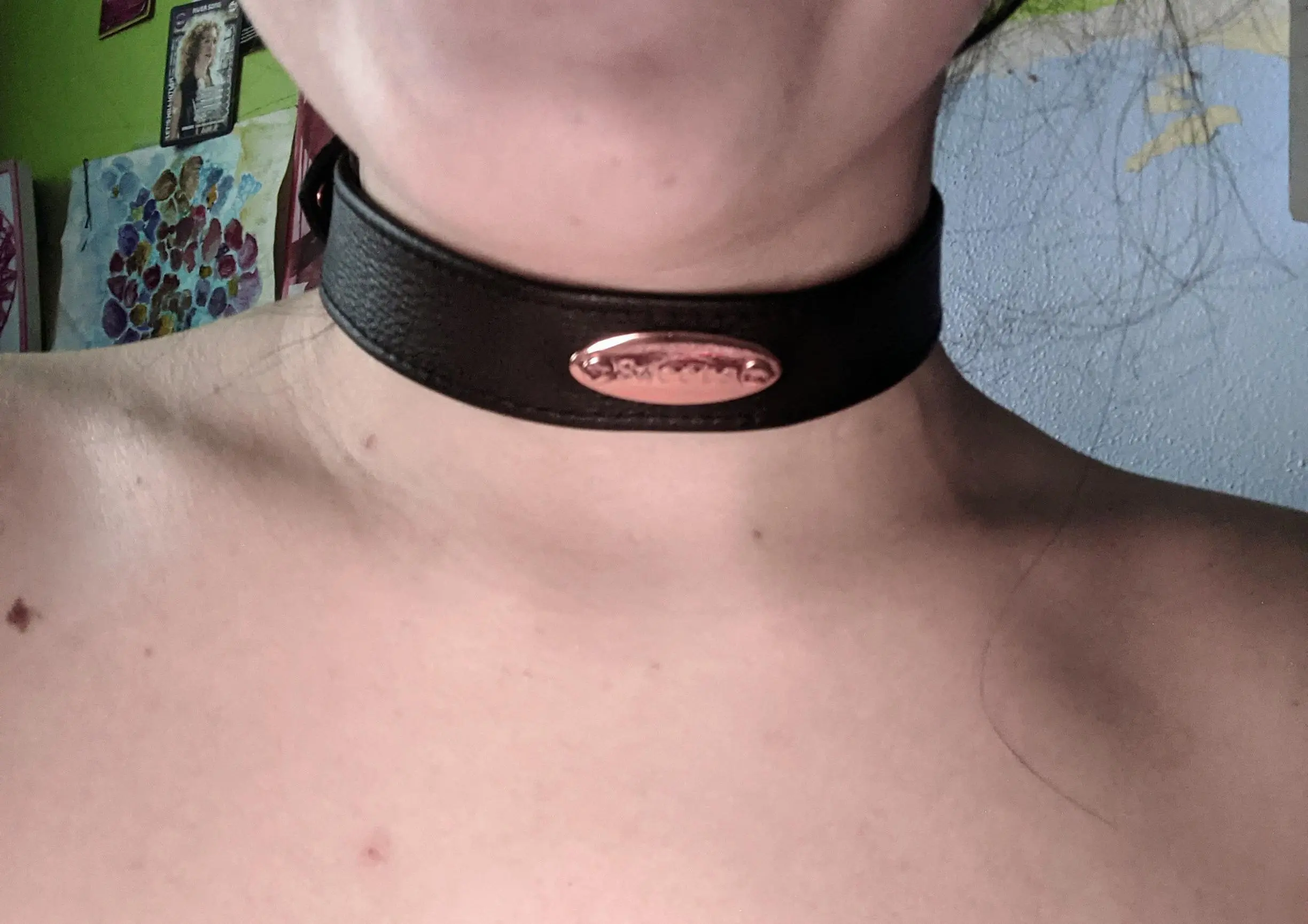 Collared Call I'm officially collared!!!!! We call it our spicy promise ring. | Scrolller