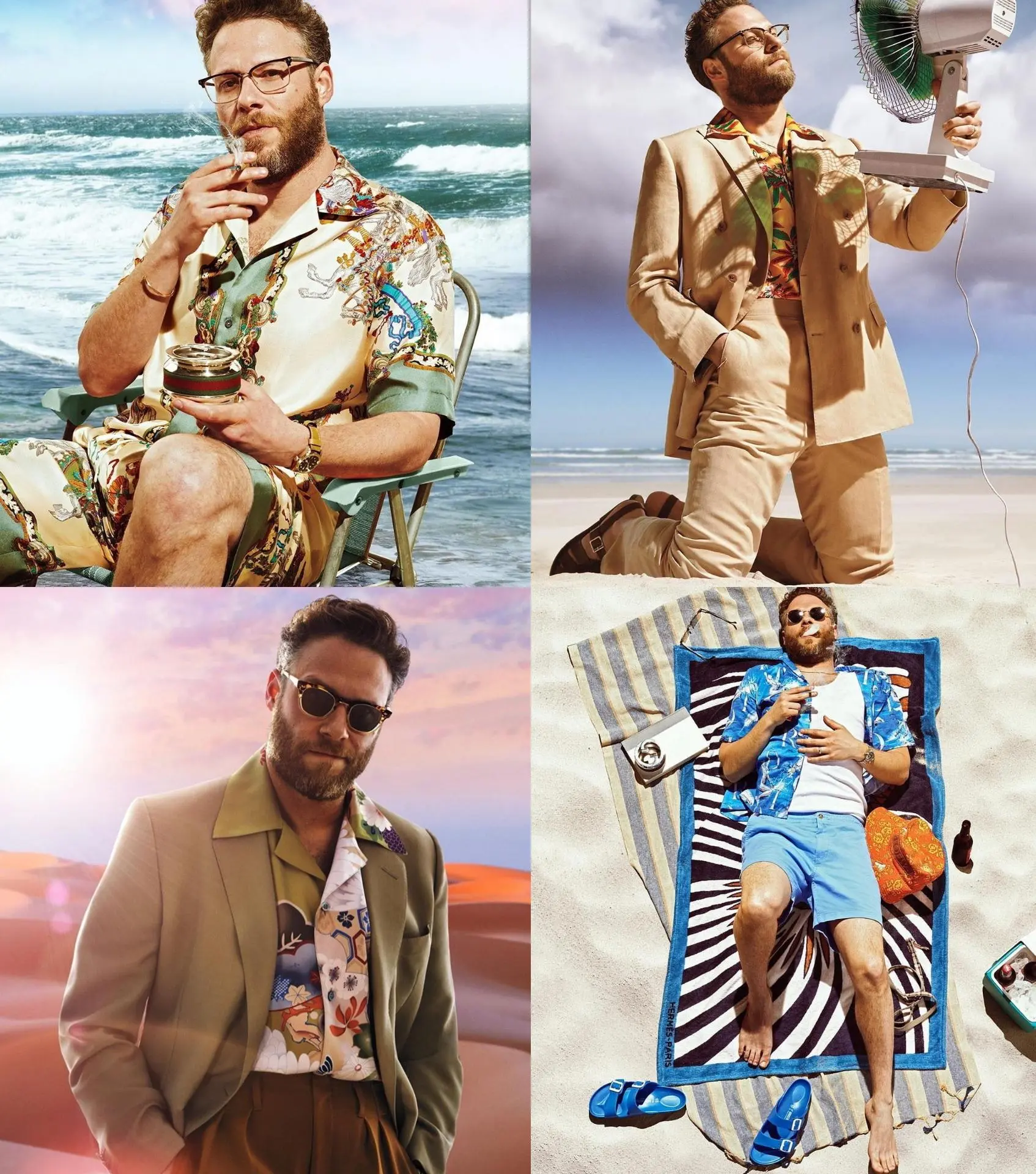 [INSPO] Seth Rogen goes full sleazecore as GQ's new cover star. | Scrolller