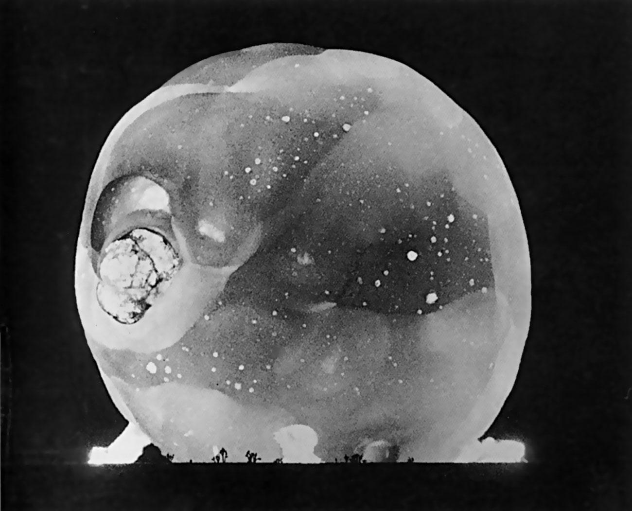 Instant Of Test Nuclear Detonation Captured By Harold Edgerton's
