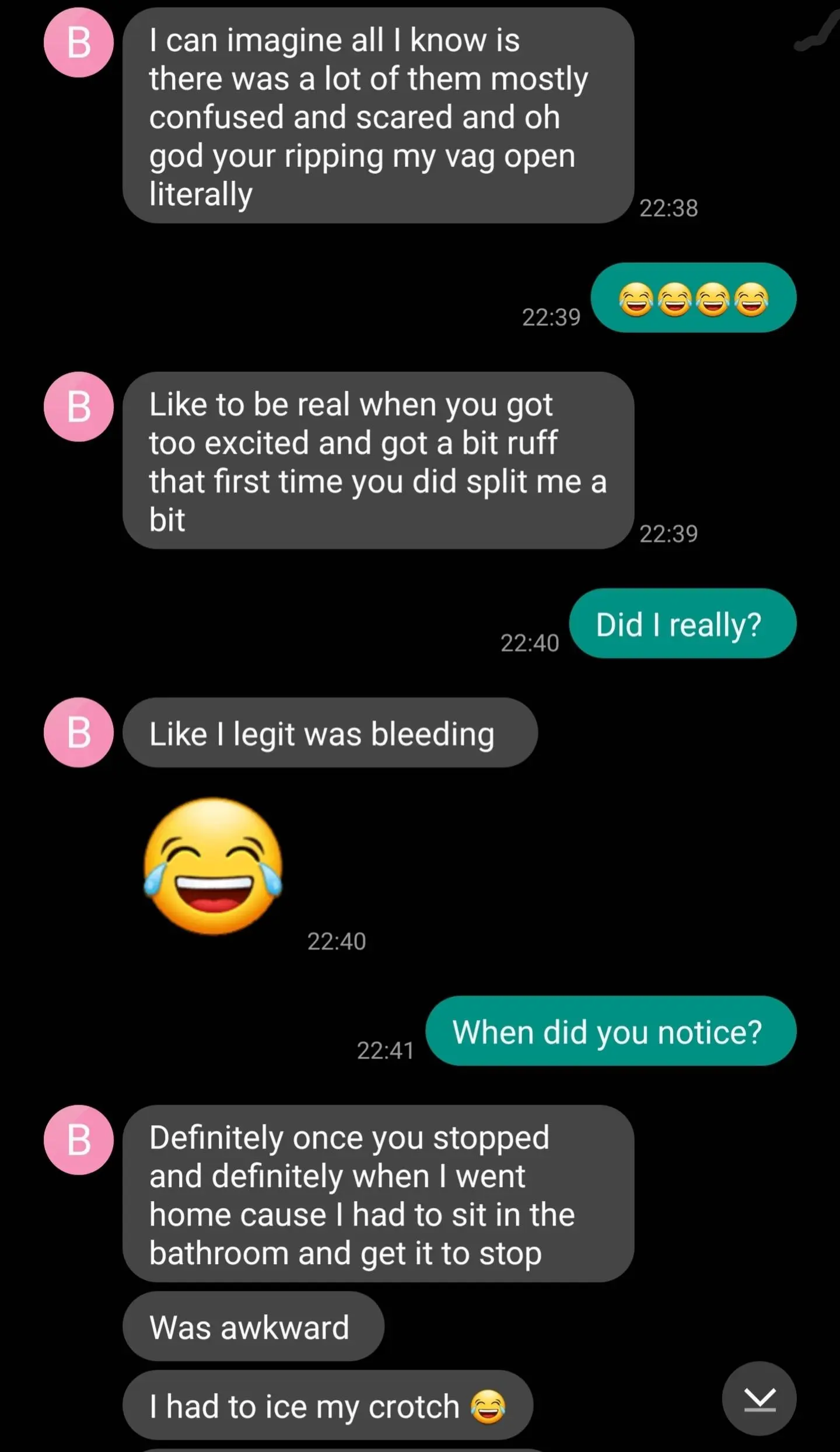 I've honestly heard that last text before 😂