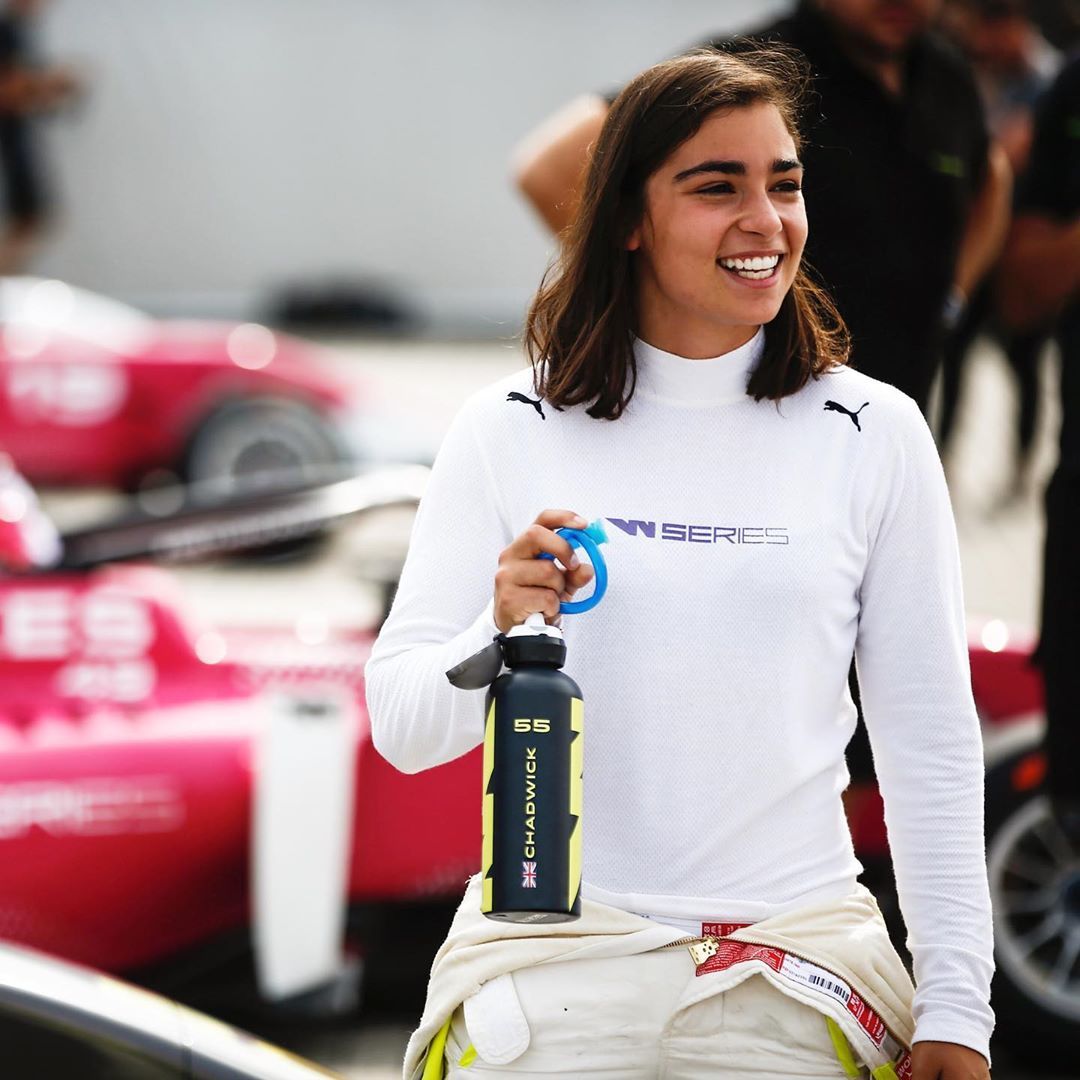 Jamie Chadwick British Racing Driver Scrolller