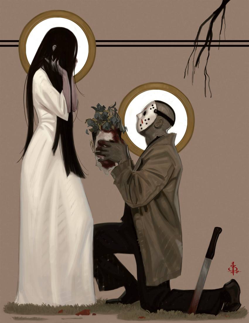 Jason and Sadako by Bryan Lee | Scrolller