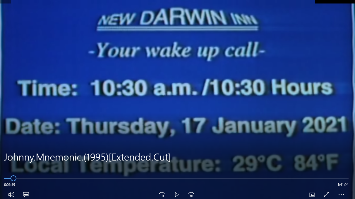 Johnny mnemonic day is tomorrow this is your wake up call scrolller