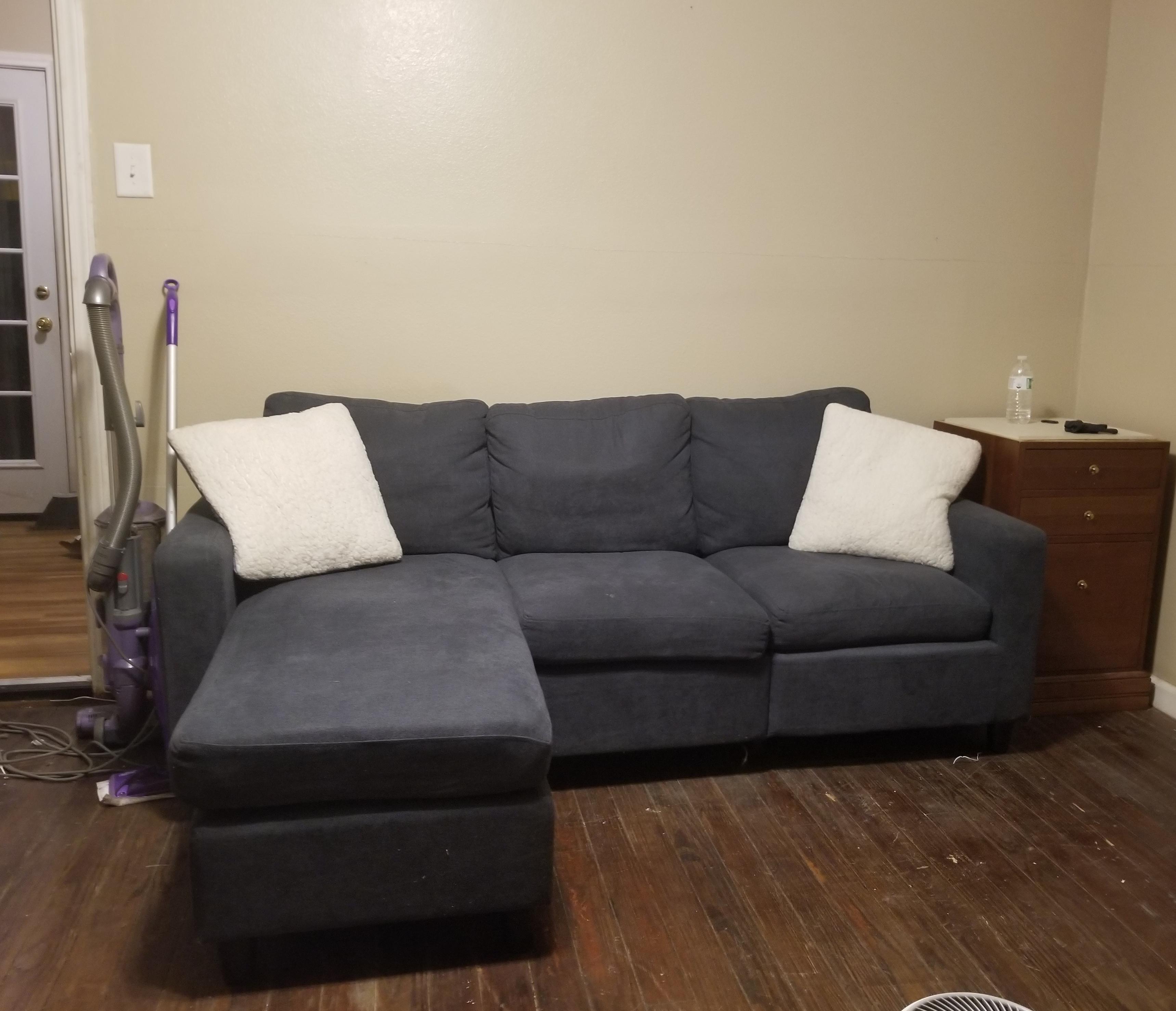 Just got a new couch, what color scheme do you think would look best for the rest of the room