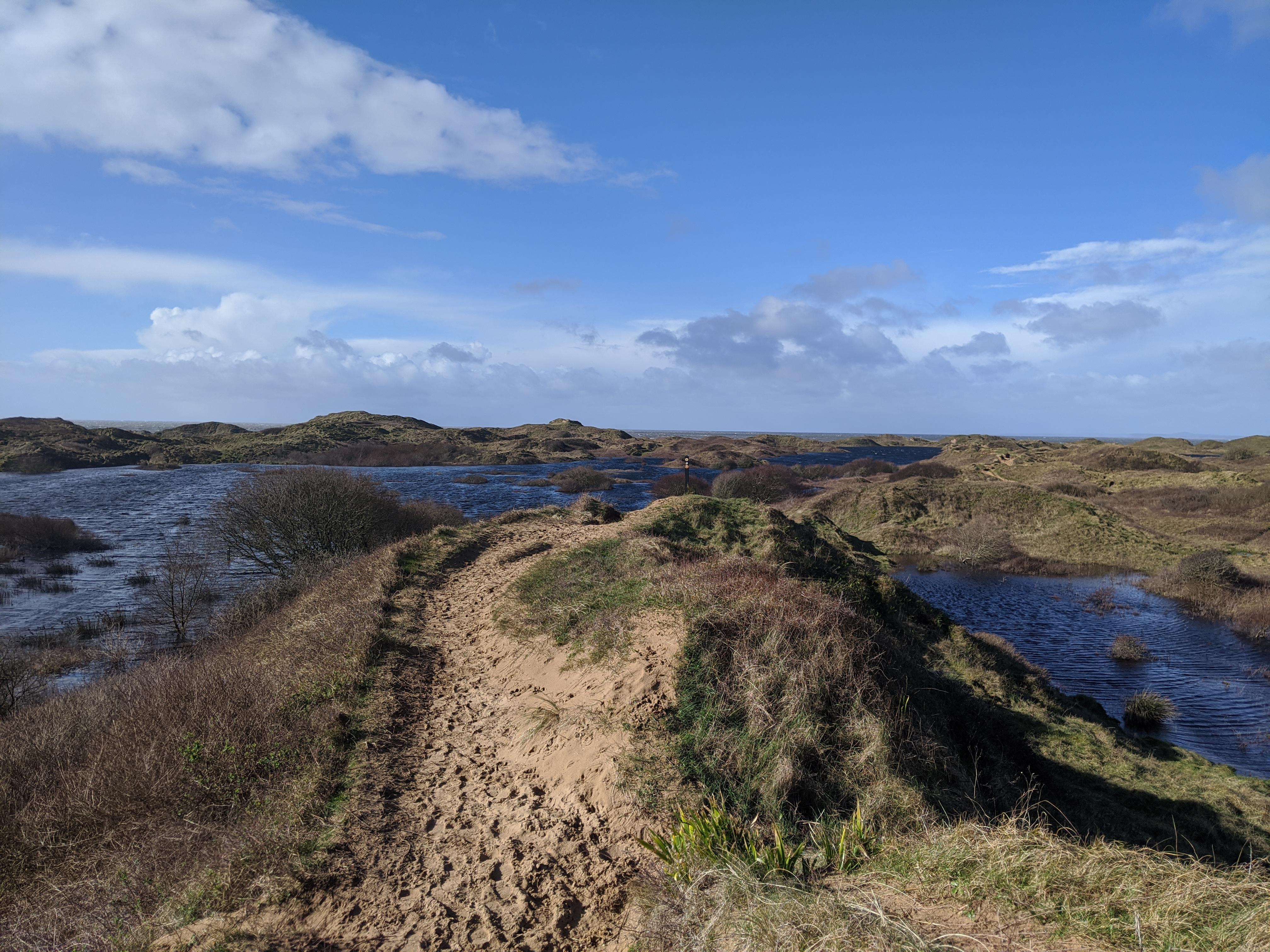 Kenfig Nature Reserve, this morning. | Scrolller