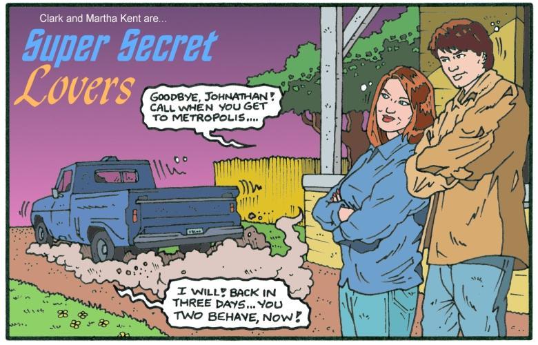 Как выглядит жена кента Kevin Karstens Super Secret Lovers (Smallville) M/S Scrolller