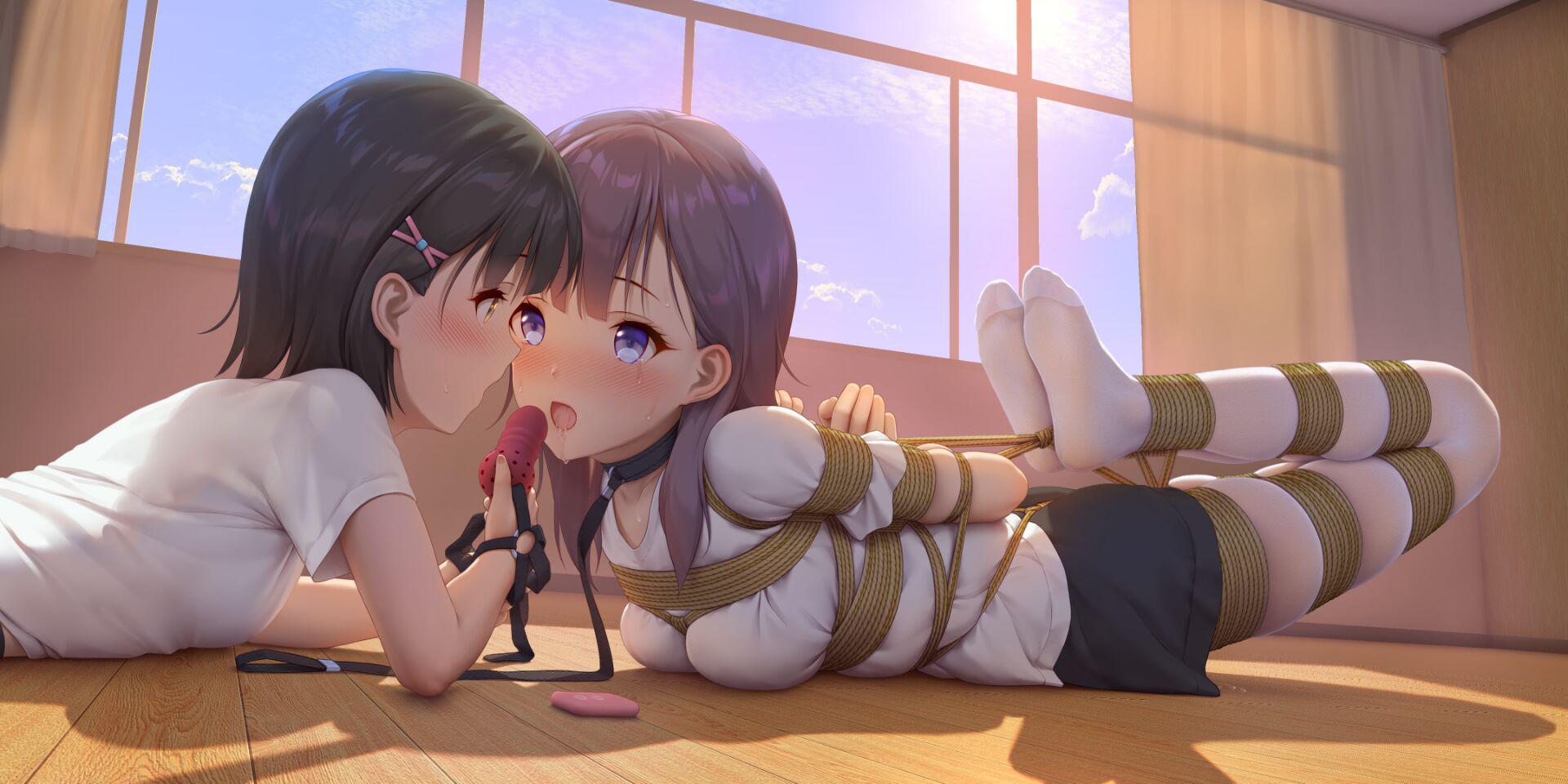 Hentai yuri under the table фото 95